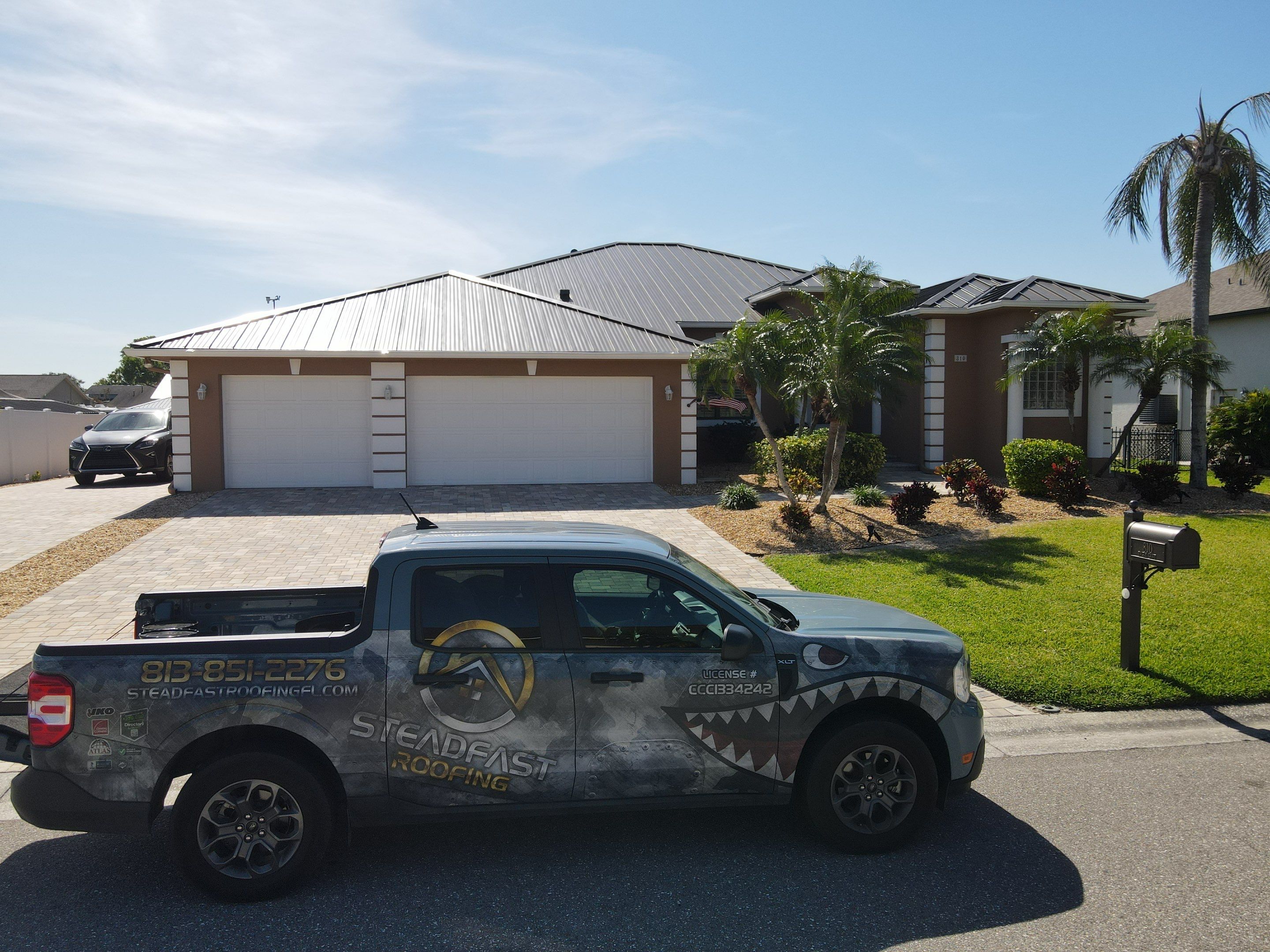 Roof Replacement in Apollo Beach, FL. by Steadfast Roofing
