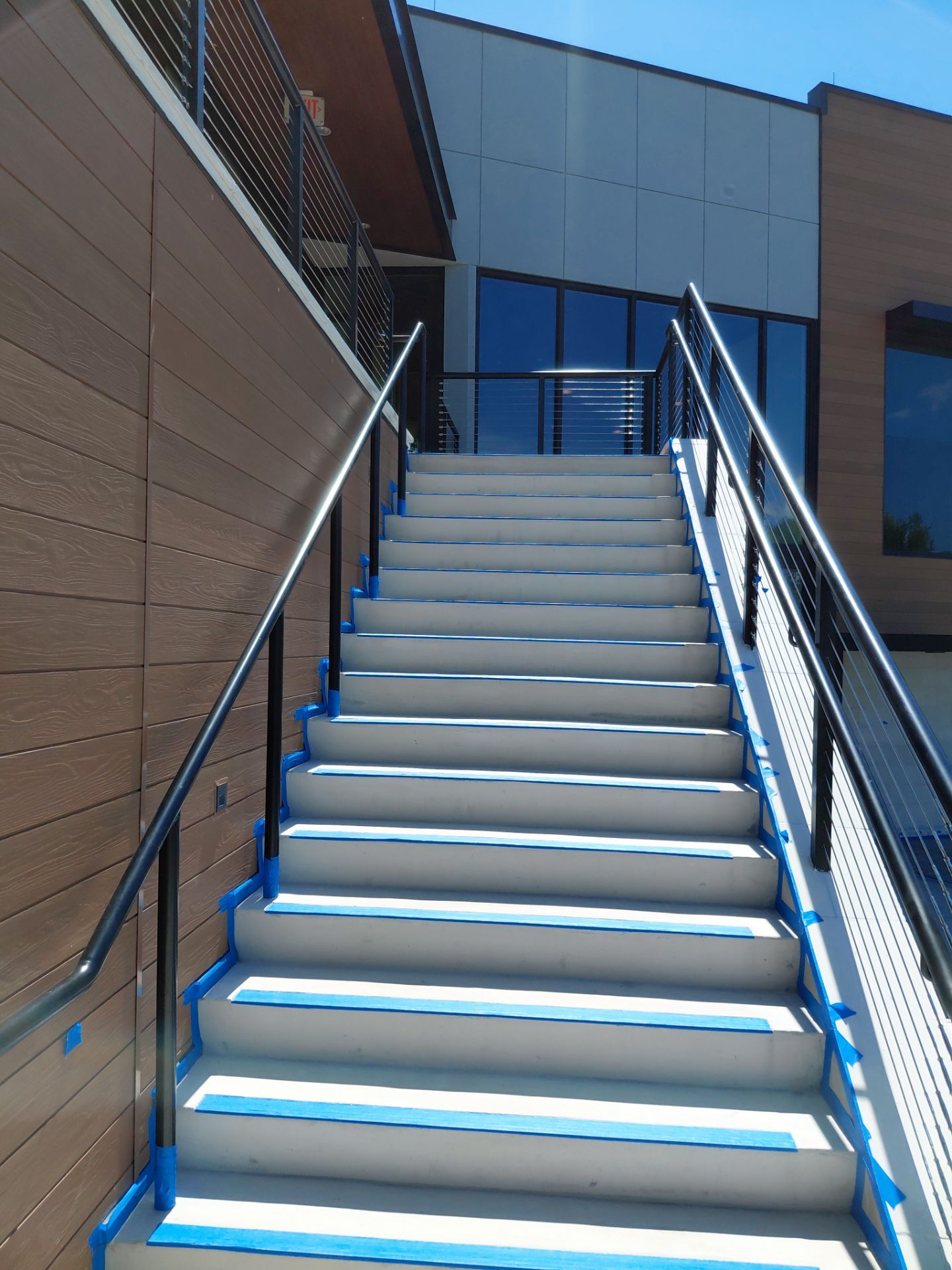 Painted Exterior Steps by Seamless Surfaces