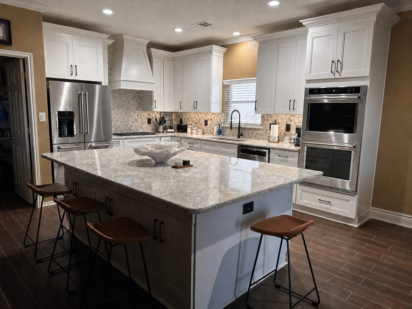 Cibolo, TX Kitchen Remodel with Island Upgrade by Legacy Bath and Kitchen