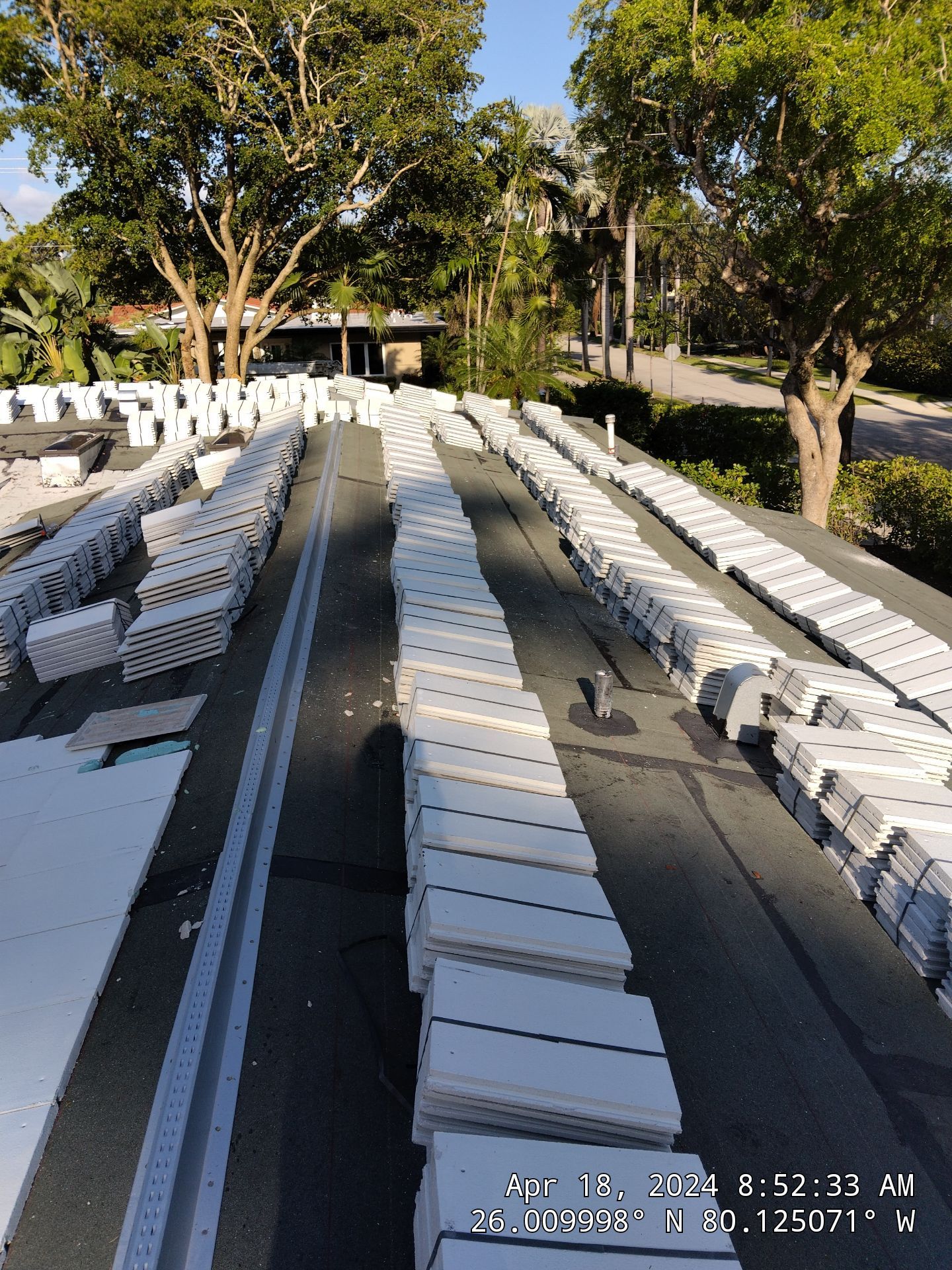 Residential Roof Replacement Using Crown Windsor Tiles by Earl W. Johnston Roofing 