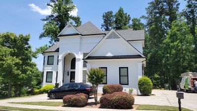 Full Exterior Stucco Painting and Trim Update in Atlanta