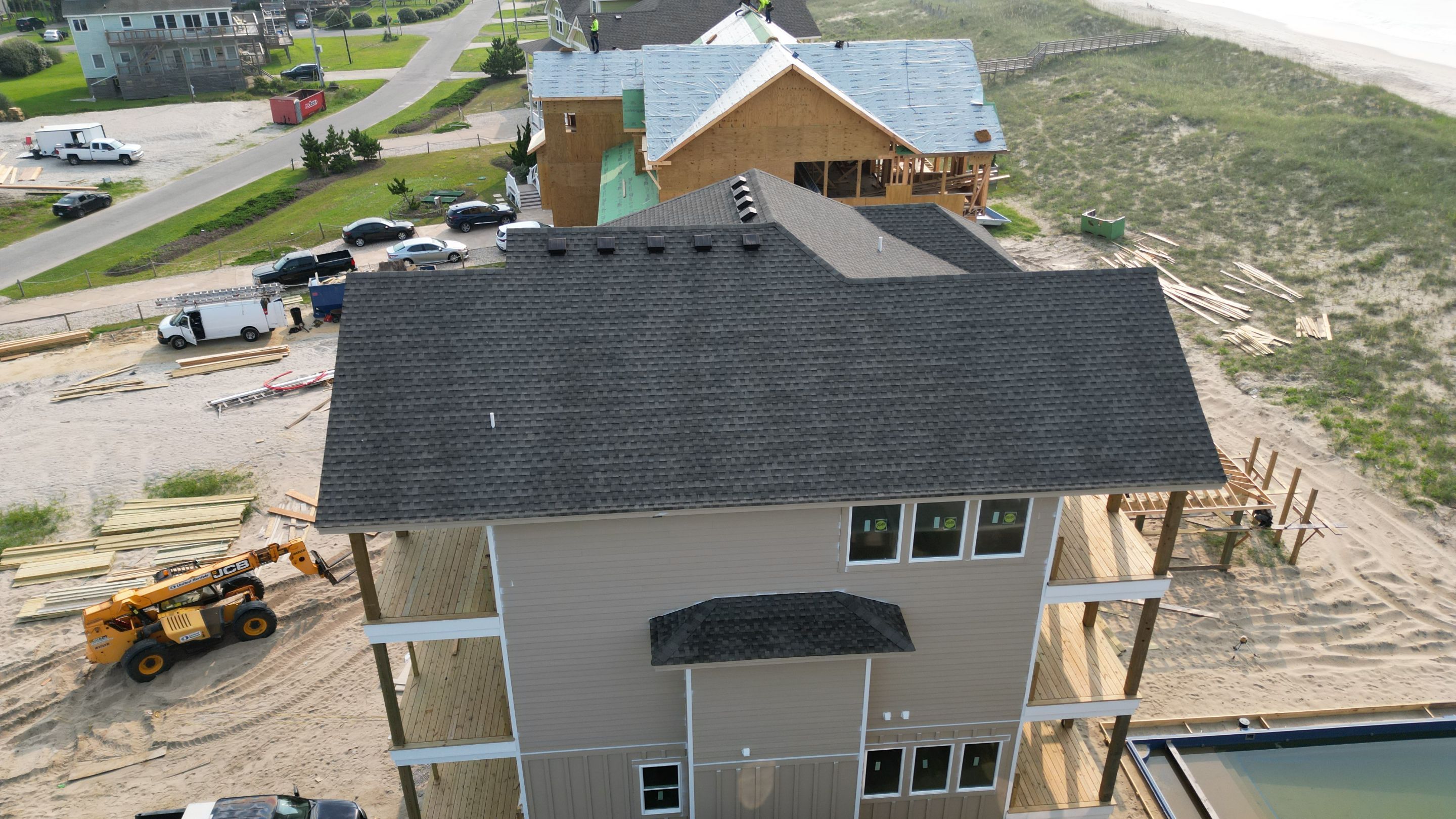 Residential Roofing Installation using Timberline HDZ in Hatteras NC by Gallop Roofing & Remodeling, Inc.