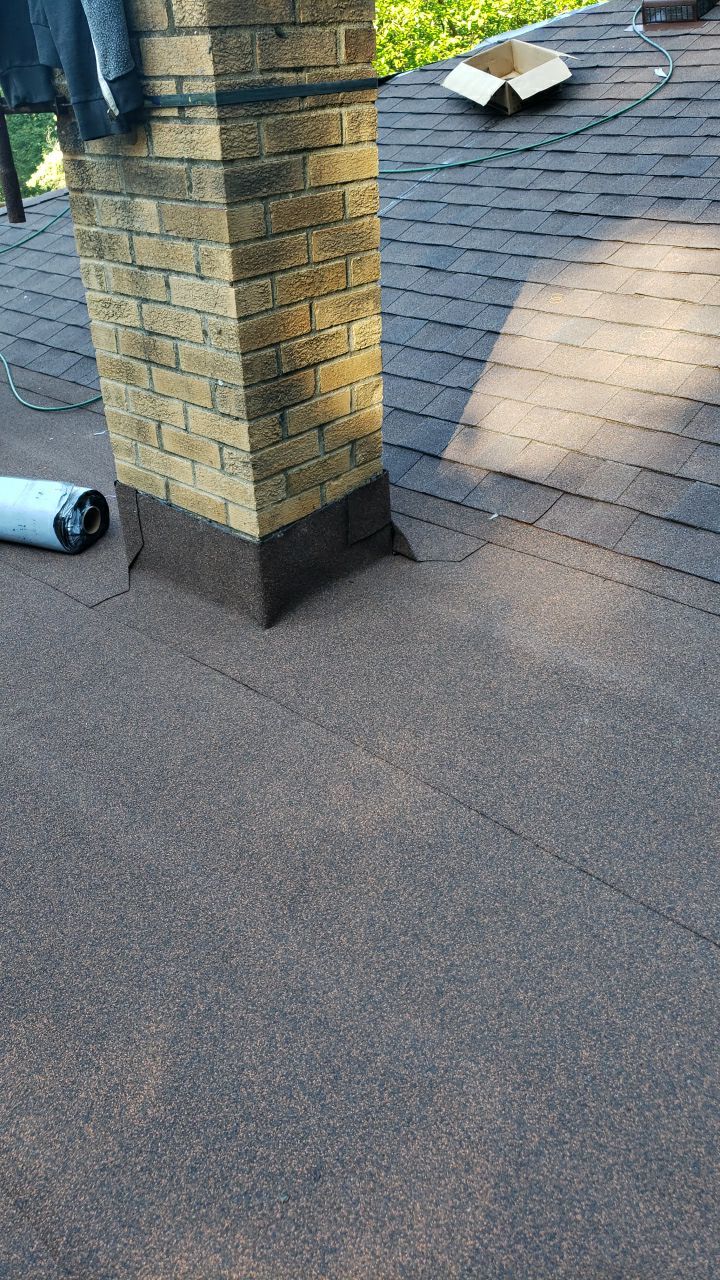 Atlas Pinnacle Pristine Scotchgard: Hickory Drip Edge: Musket brown by Eagle Eye Roofing