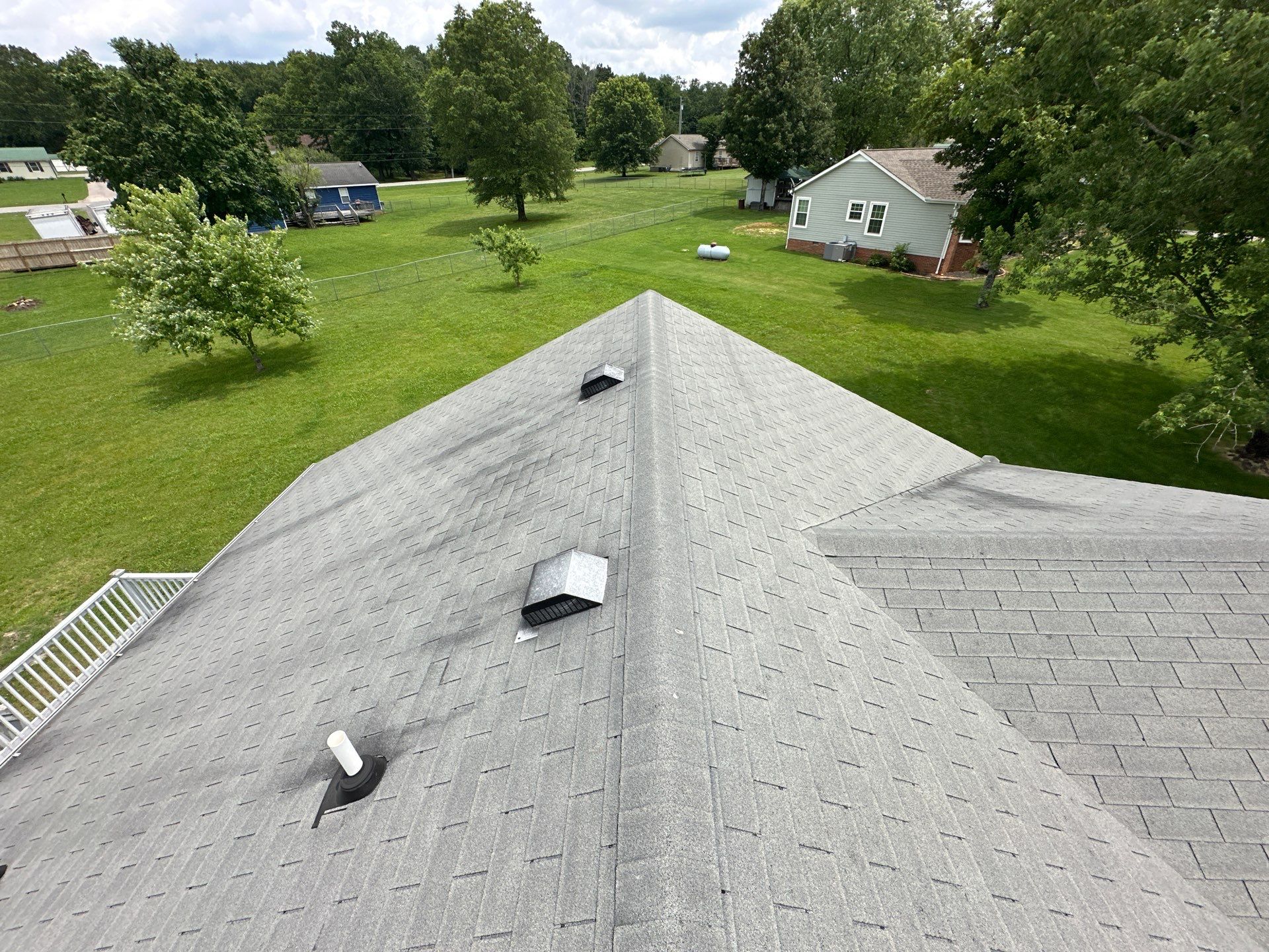 Solid Hail Damage - 3 Tab by Paragon Roofing