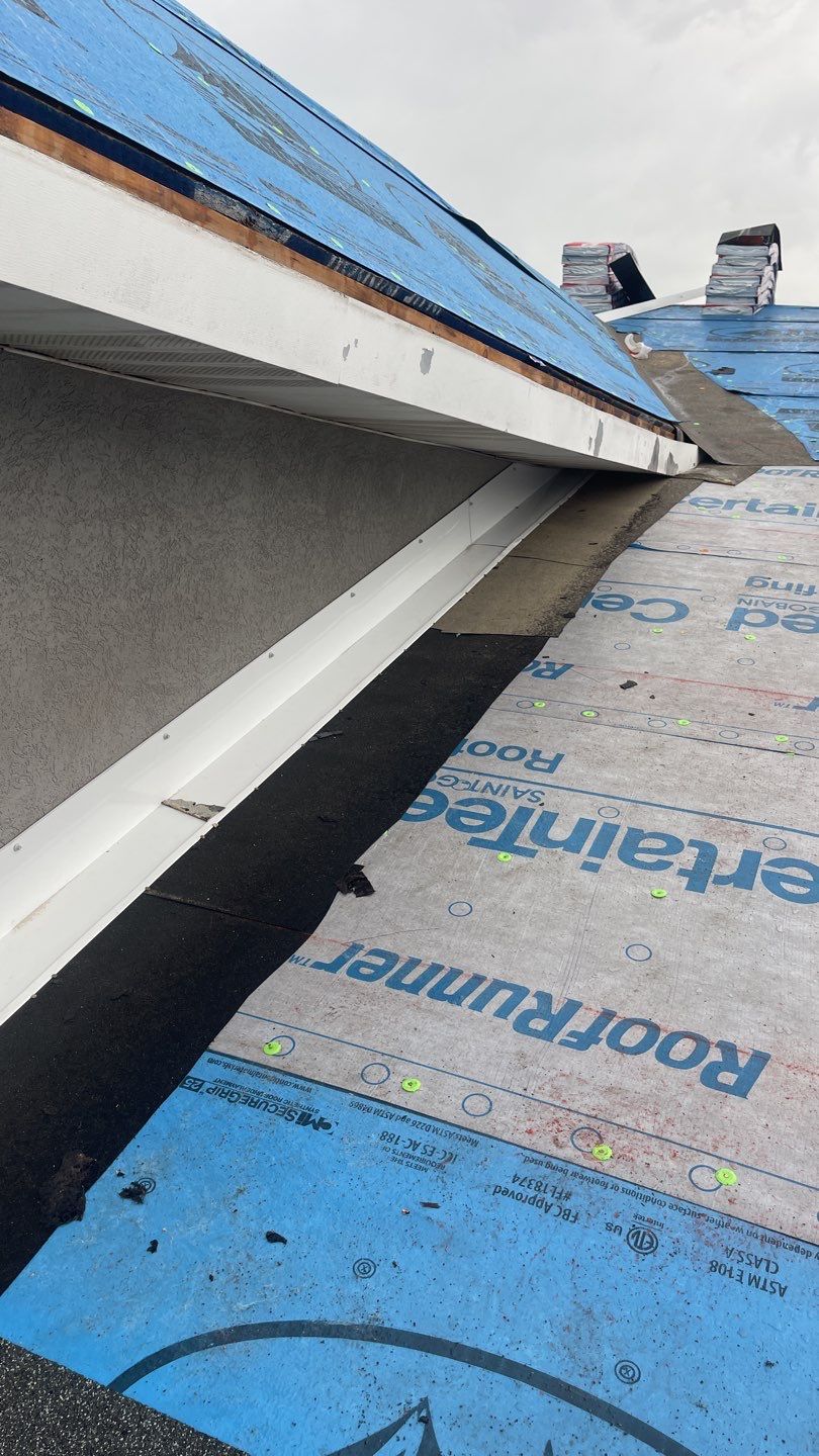 Commercial Roofing Installation using Roof Replacement by American Roofing & Construction LLC