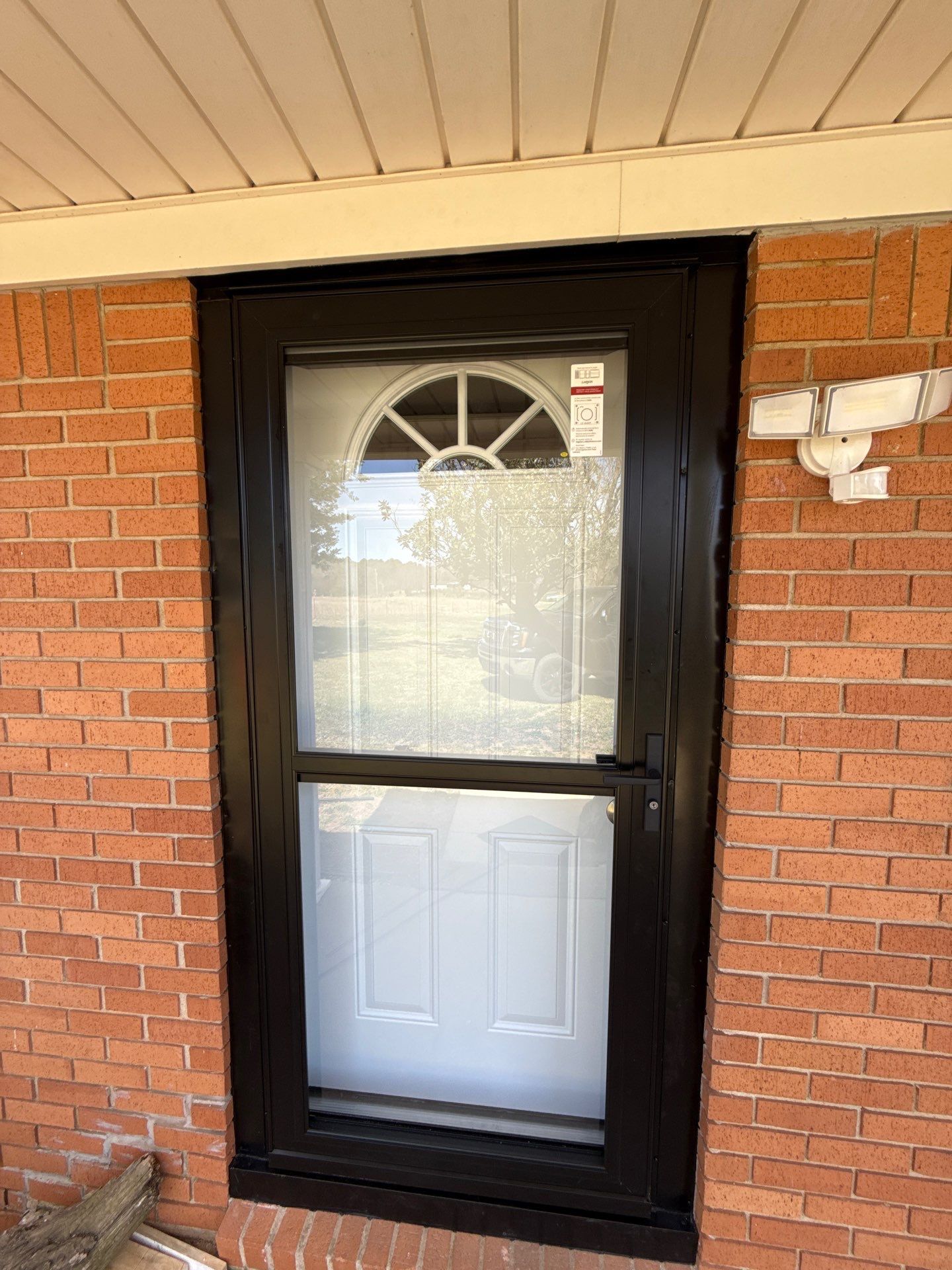 Exterior door & storm door installation by In & Out Construction & Remodeling, LLC