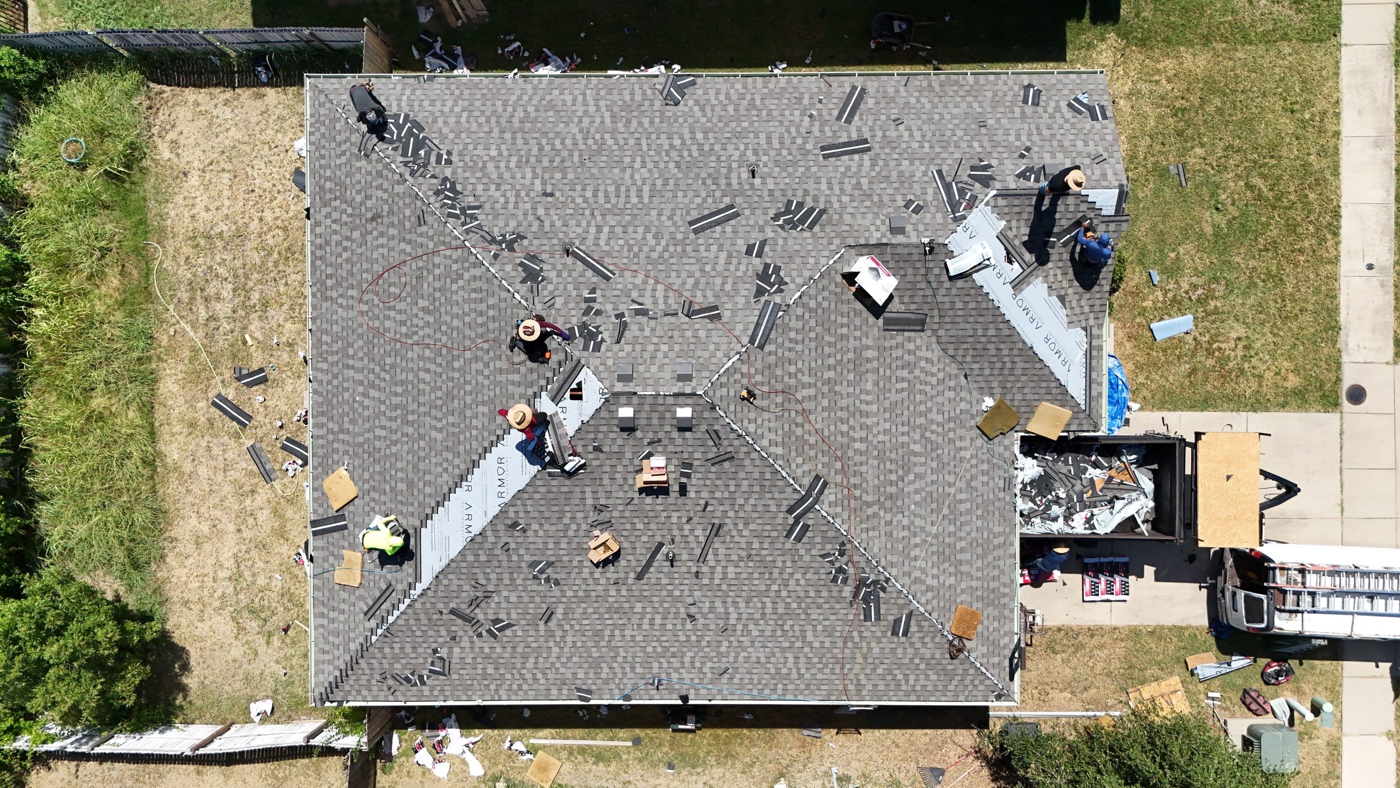 Full Roof Replacement and Ventilation Upgrade in Grand Prairie by Armor Roofing | Exteriors