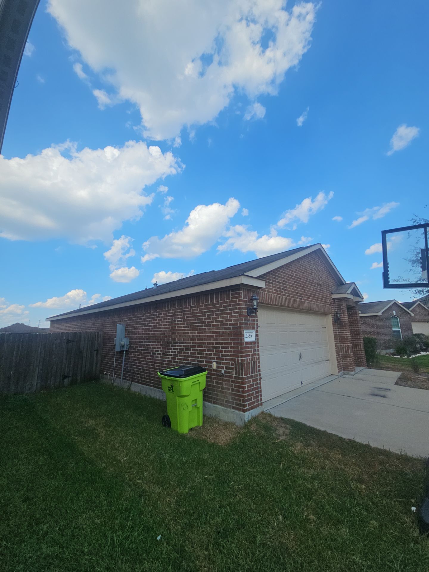 Hail Damage using Owen's Corning Duration (Lifetime) Shingles by Roof Repair Company