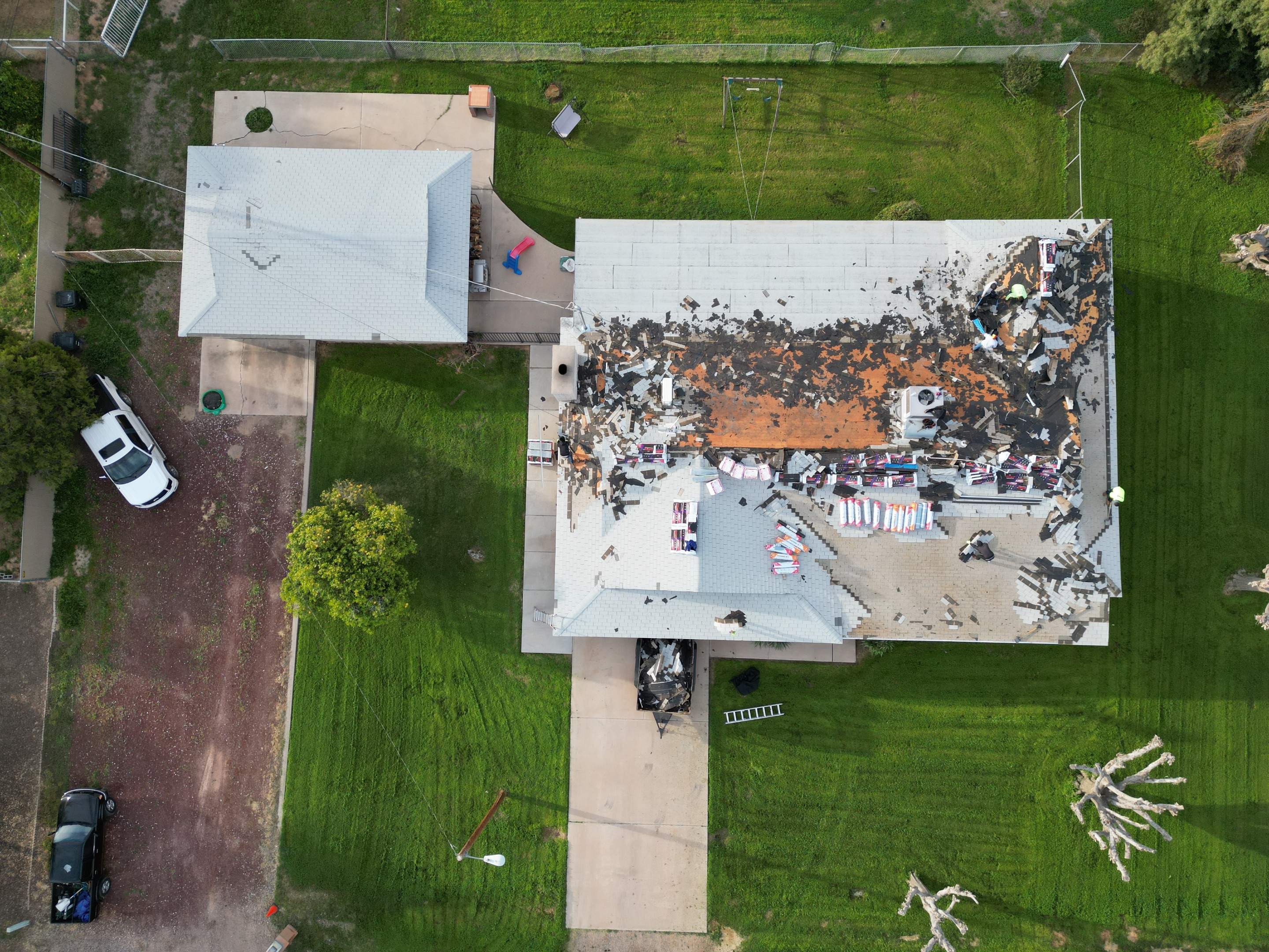 Bruce's Full Re-Roof & Shed by All Storm Roofing & Construction