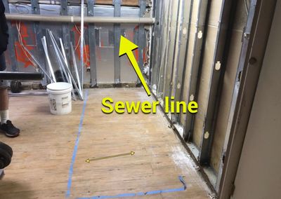 Basement Remodel using Tile