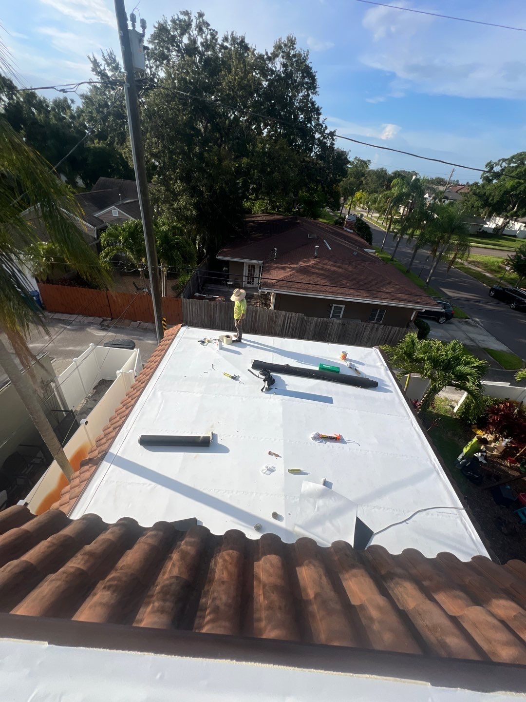 Project in St. Petersburg 33704 by Mitchell Roofing Company LLC 