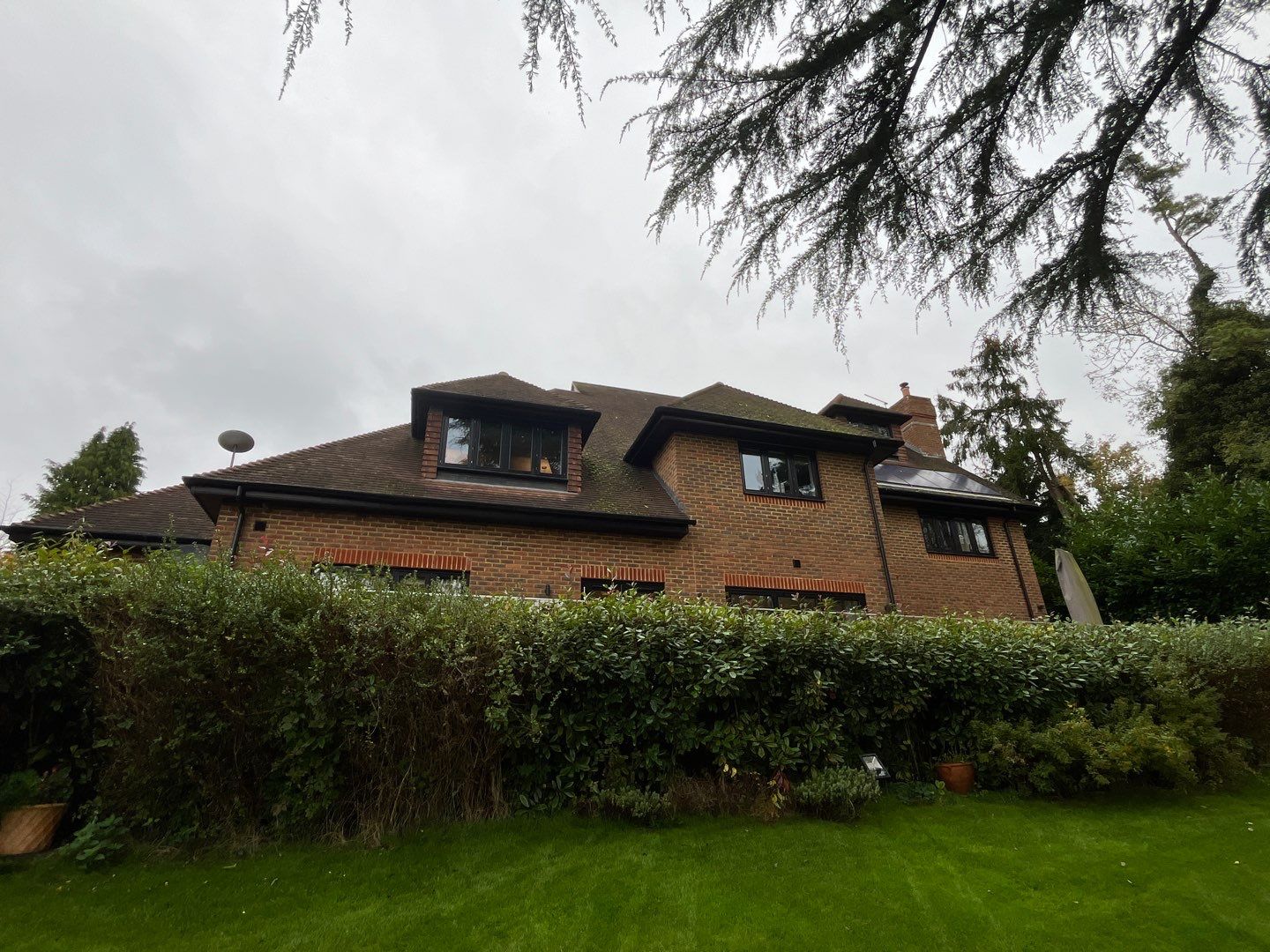 Roof Clean  - Moss Removal - Gutter Clean using Honda 15lpm Low Pressure Washing Machine by Ges Exterior Cleaning ltd