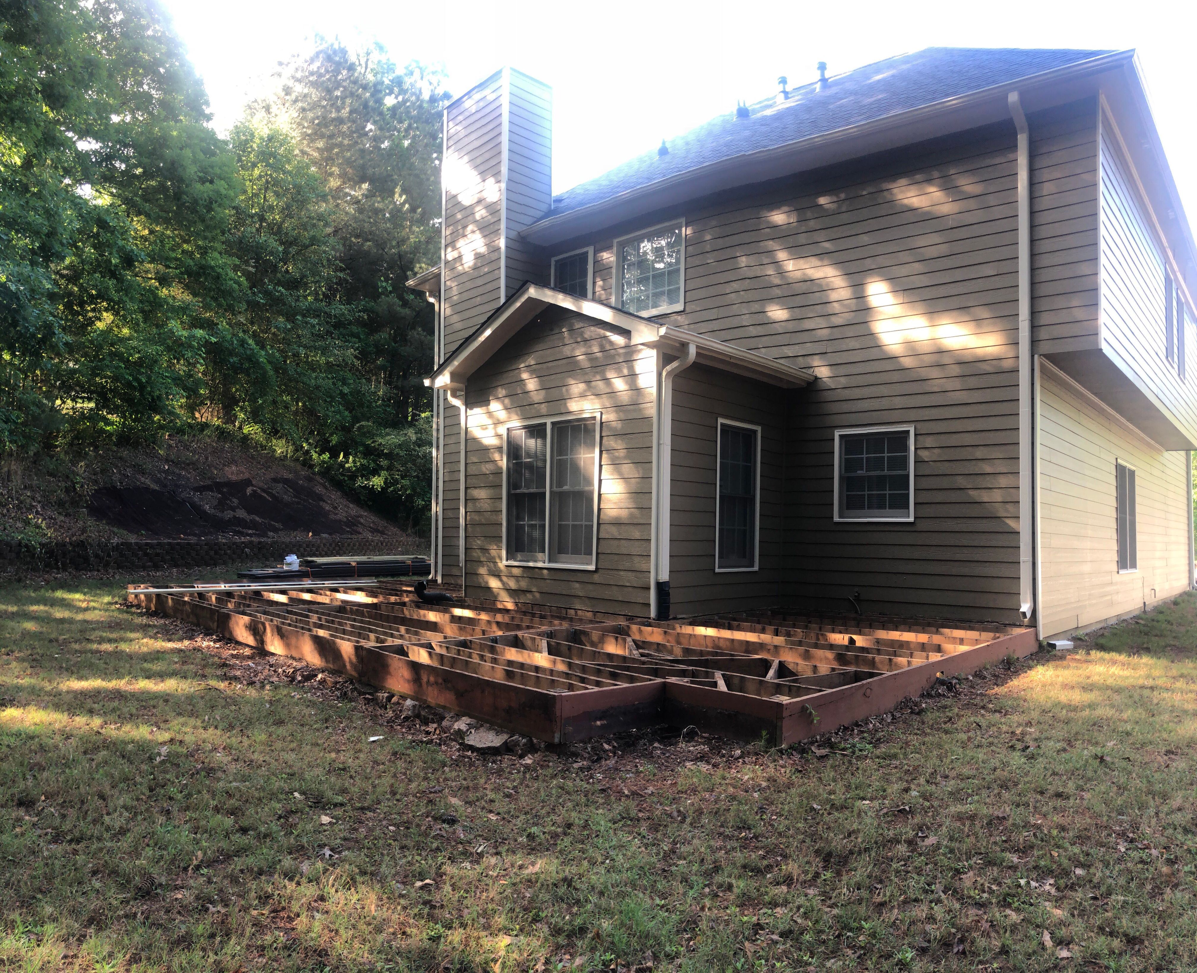 Composite Deck Replacement and Surface Upgrade in Acworth by Swift Home Renovations