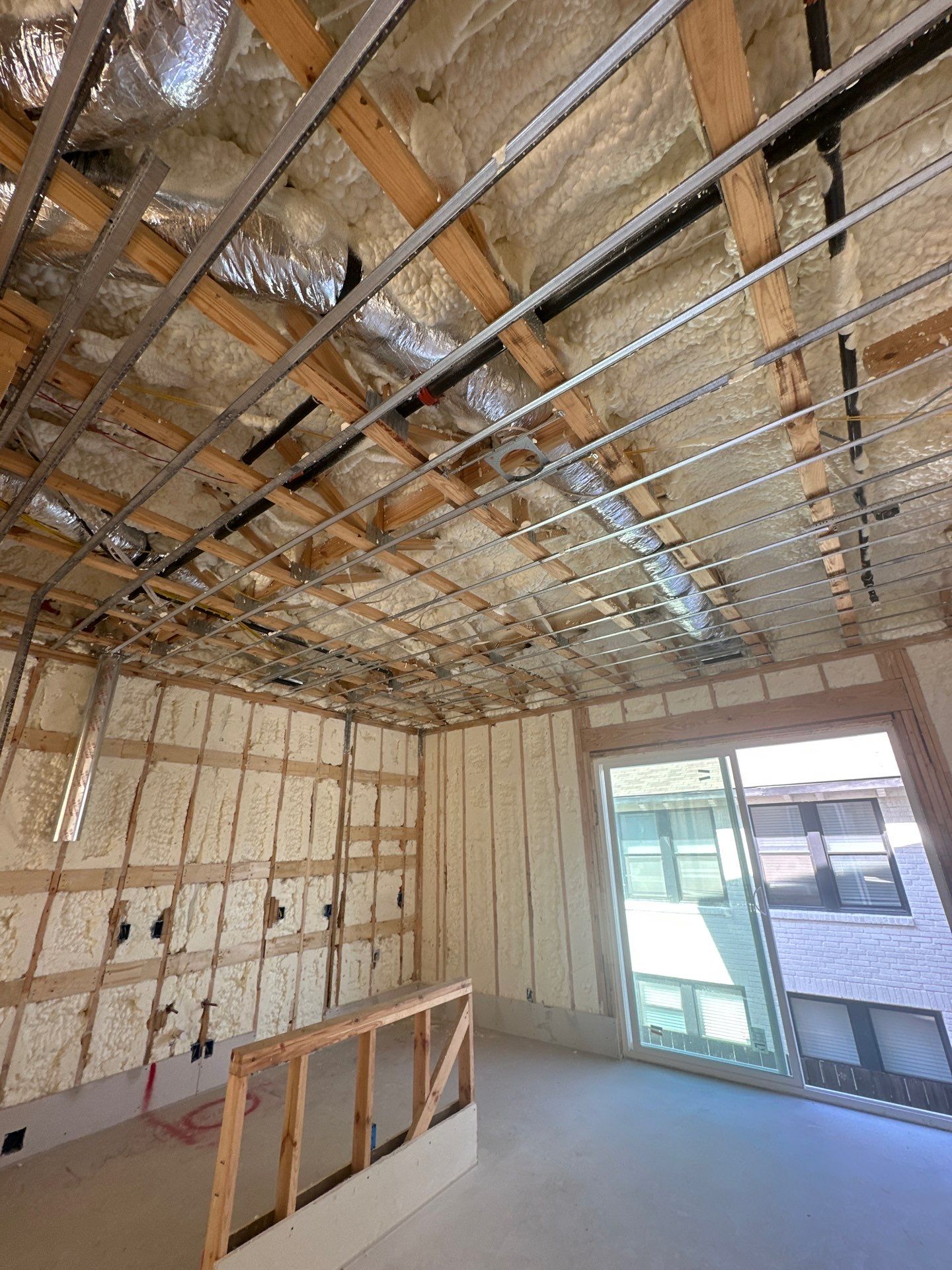 🏢 Full Foam Envelope on This Dallas Multi-Family Build by Apex Insulation Solutions