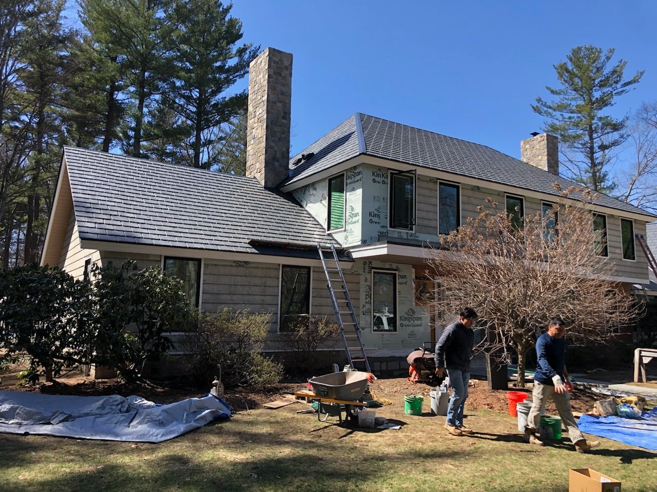 Siding in Weston,  MA by UBrothers Construction