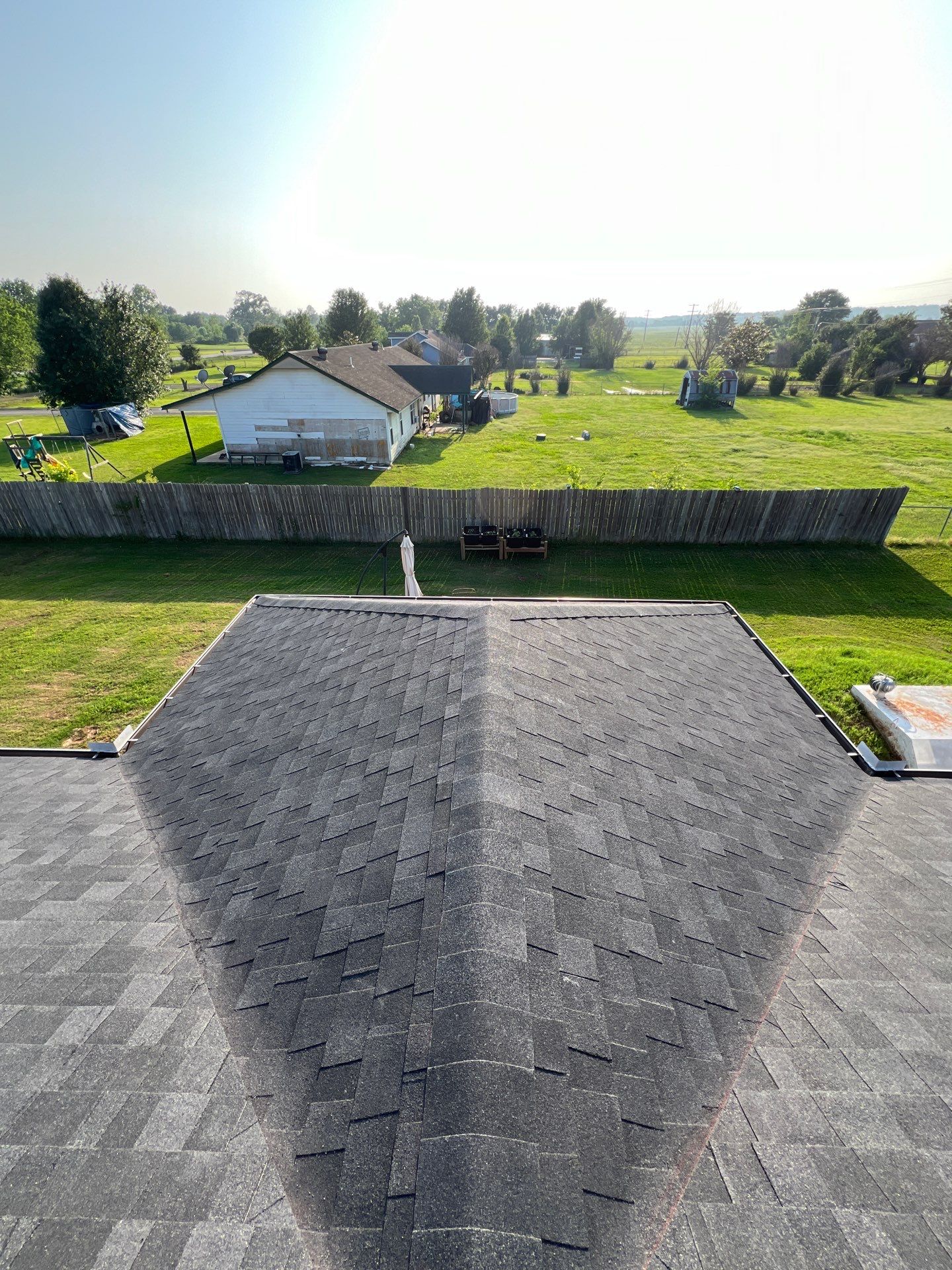 Roof replacement in Panama, OK by In & Out Construction & Remodeling, LLC