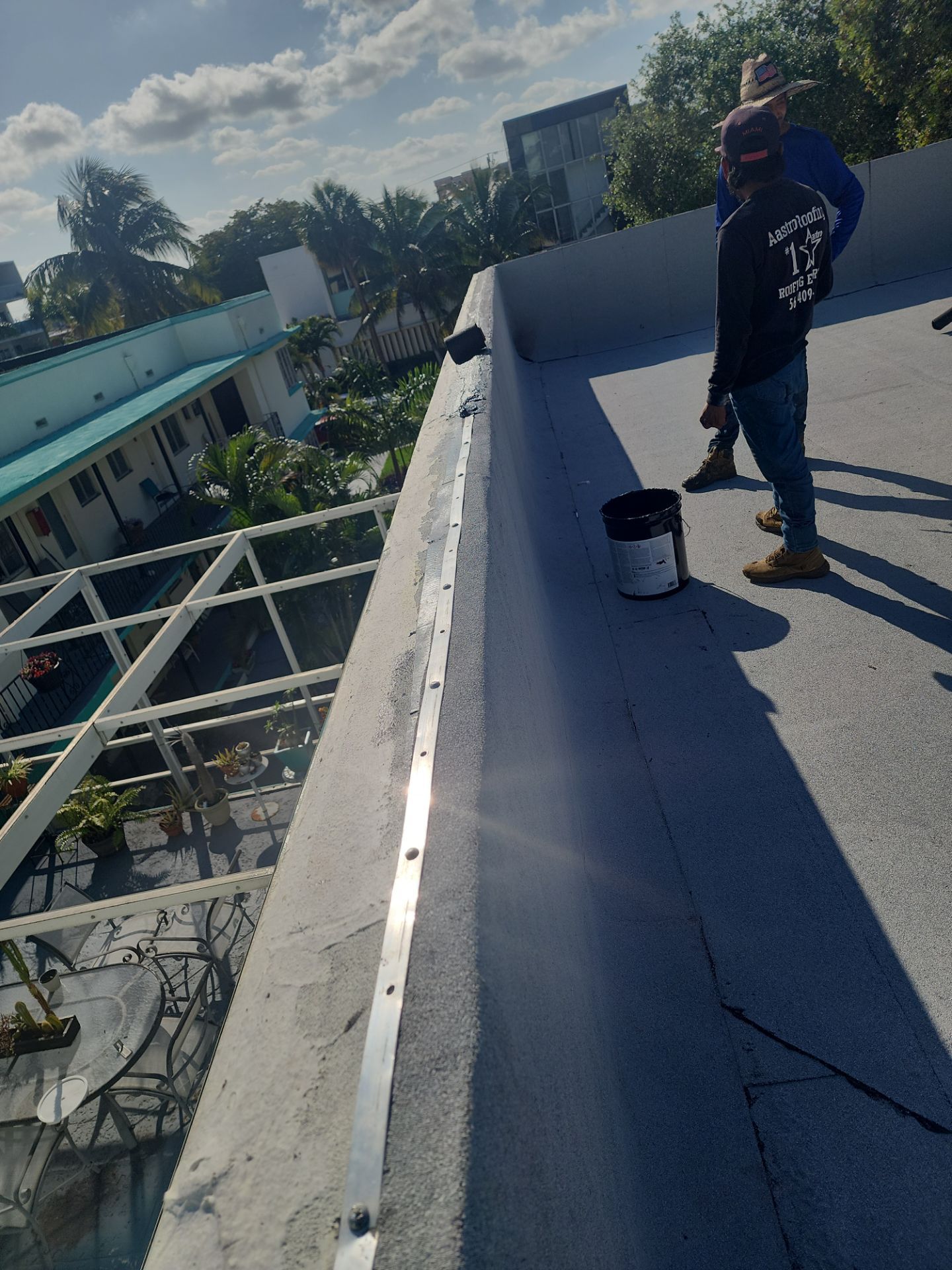 Flat Roof Replacement and Insulation Upgrade in Lake Worth Beach by Aastro Roofing