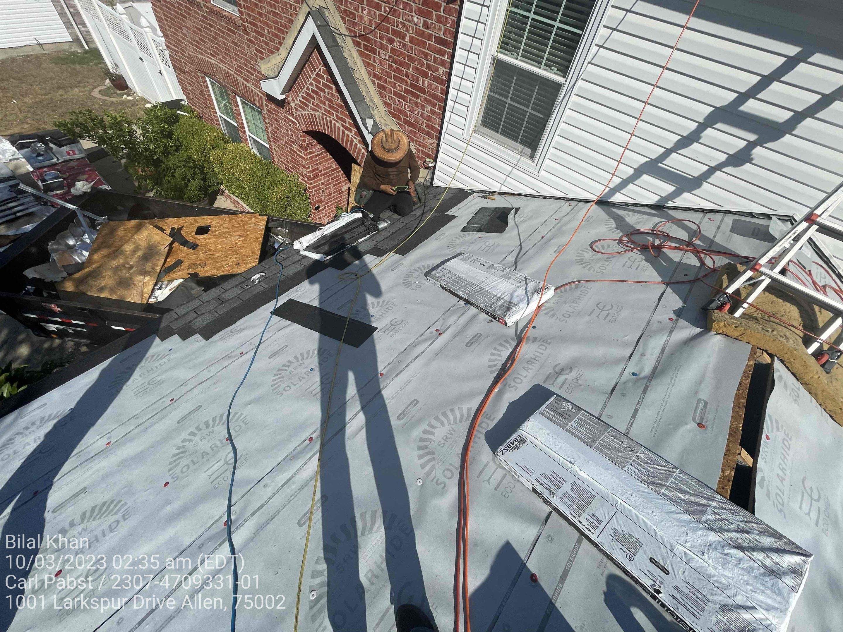 Project in Allen by Zeus Exteriors