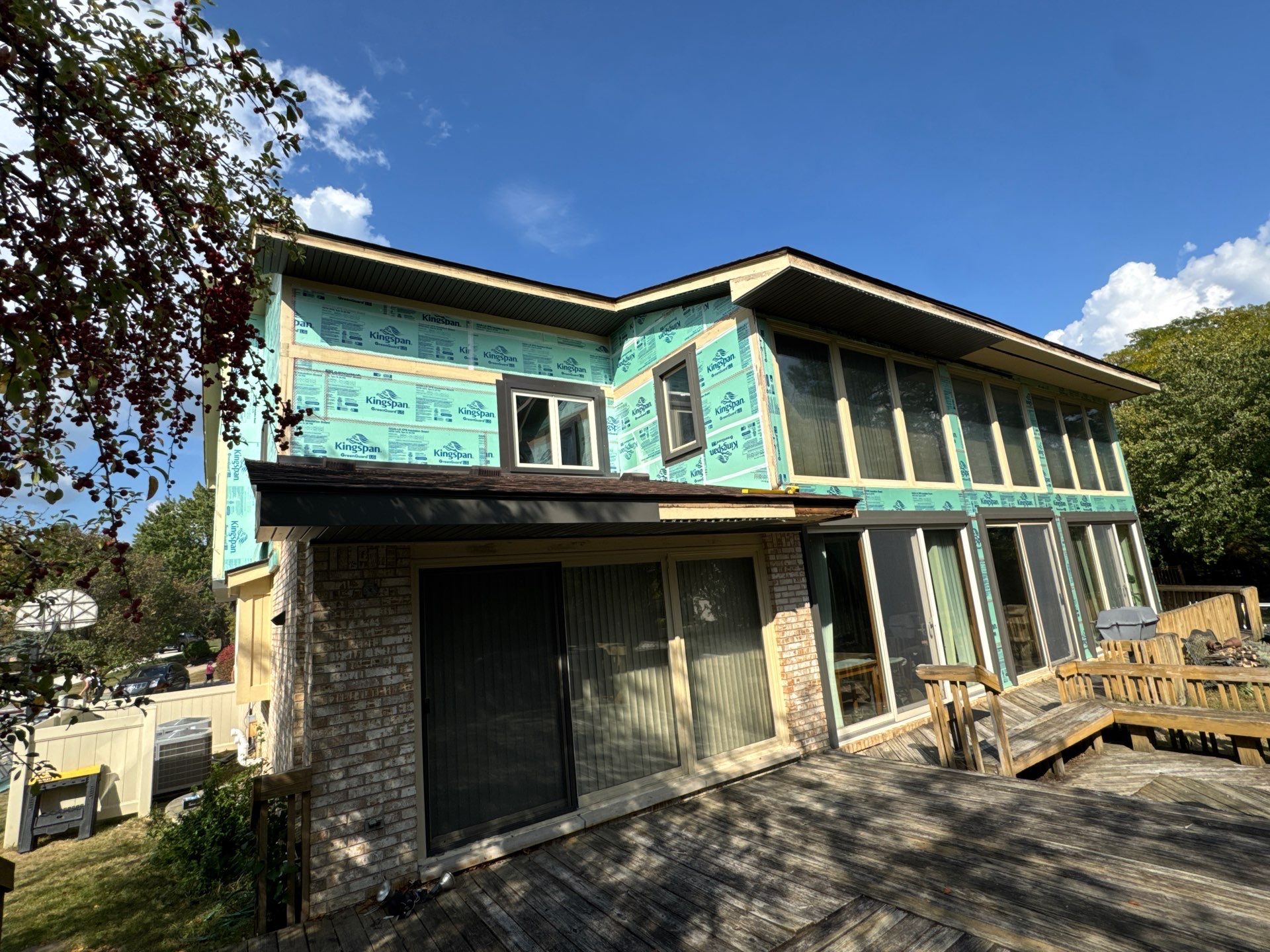 Siding Replacement using Alside S7 Cedar Mill Grain Cast Iron by 180 Contractors