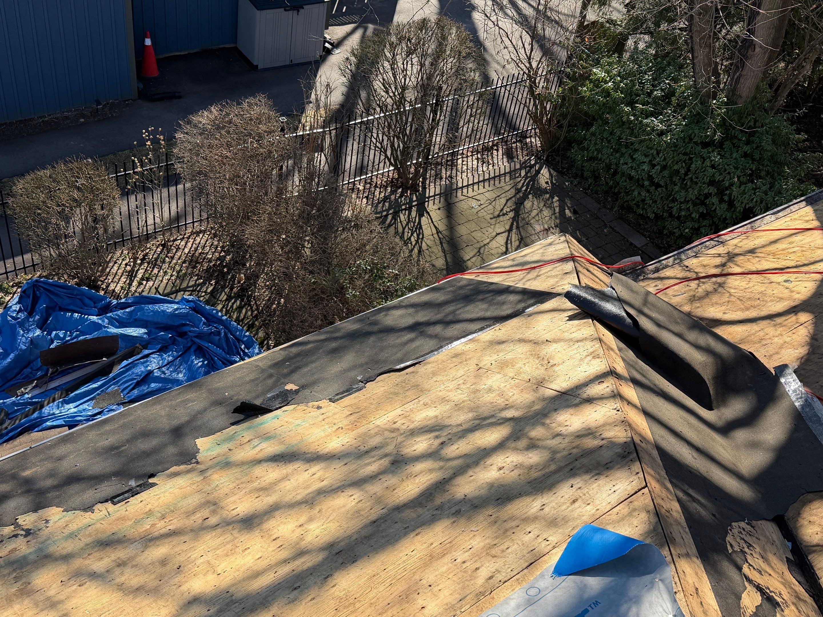 Project in Hamilton by The Roofing Crew