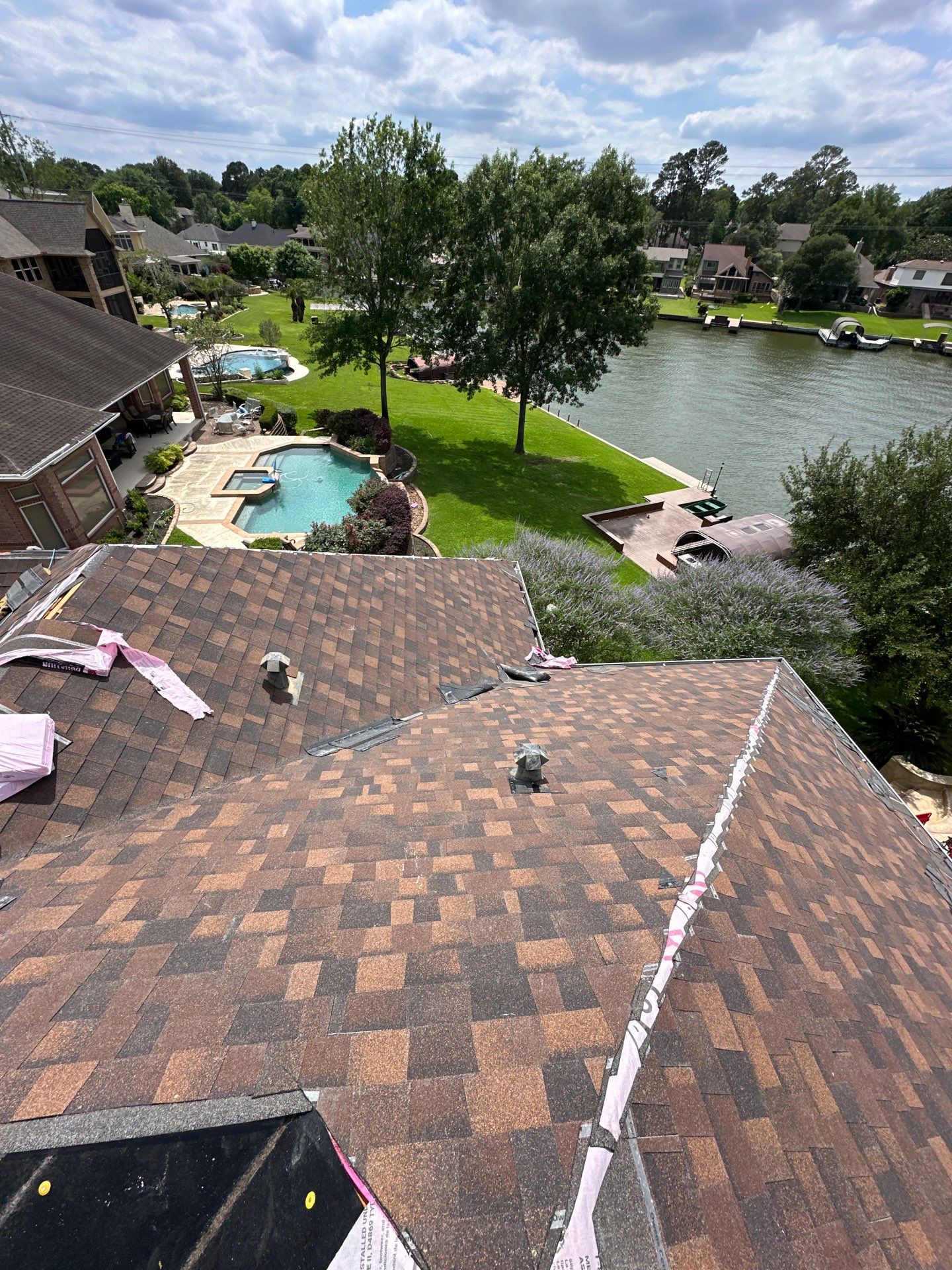 Project in Montgomery by Motion Roofing