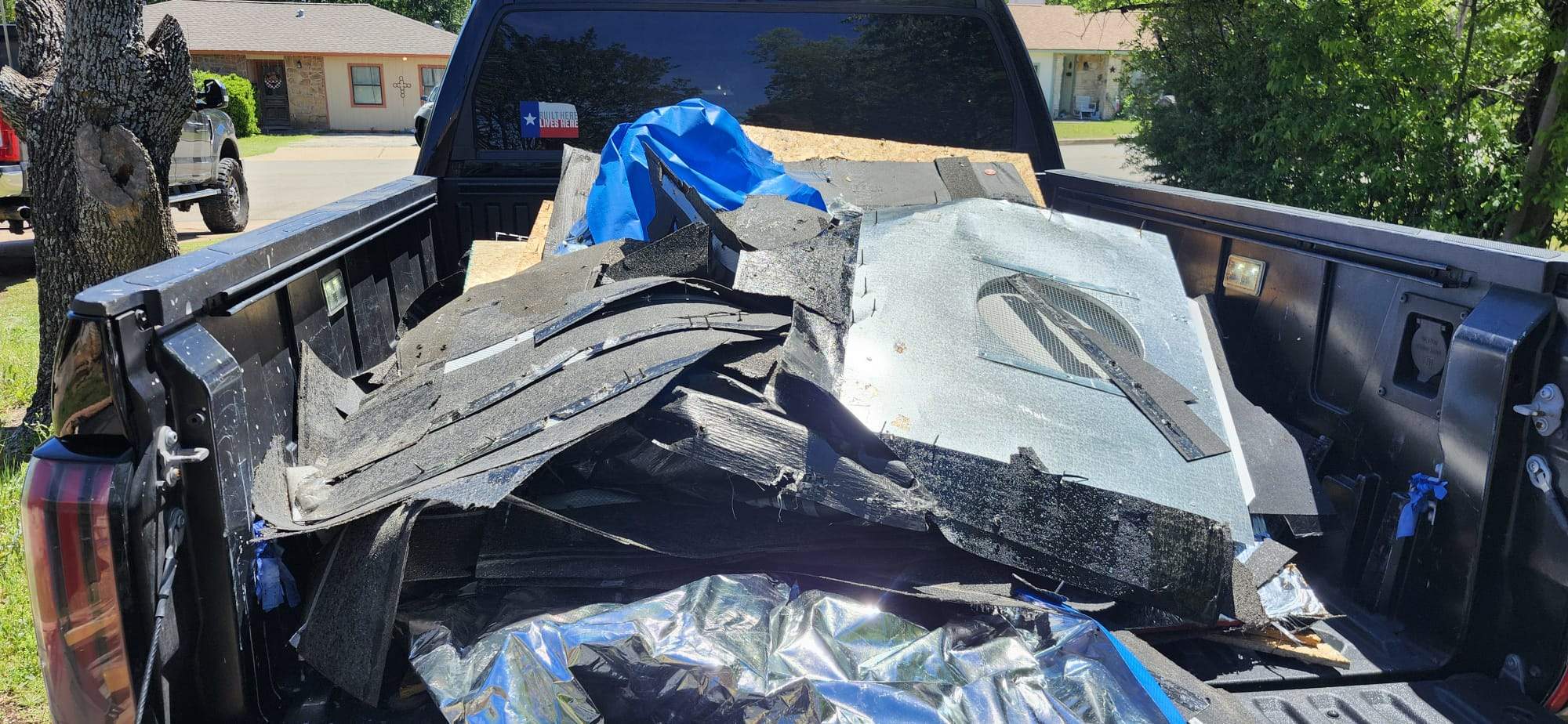 Architectural Shingle Roof Replacement and Hail Damage Restoration in Round Rock by Caliber Restoration LLC