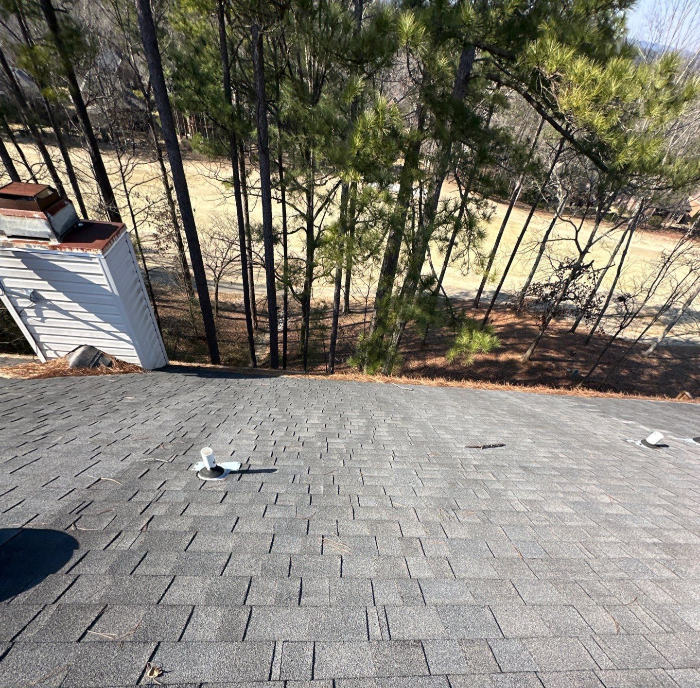 Chimney Cap, Ridge Vent and Pipe Boot Replacement in Birmingham by The Roofing Dudes