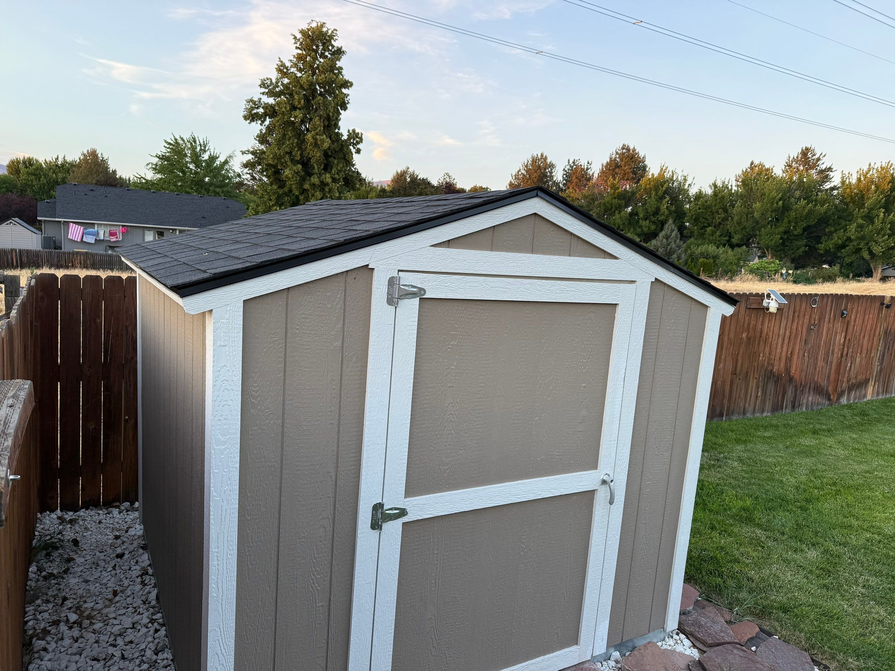 Residential Roof Replacement and Seamless Gutter Installation in Boise by Olive Roofing