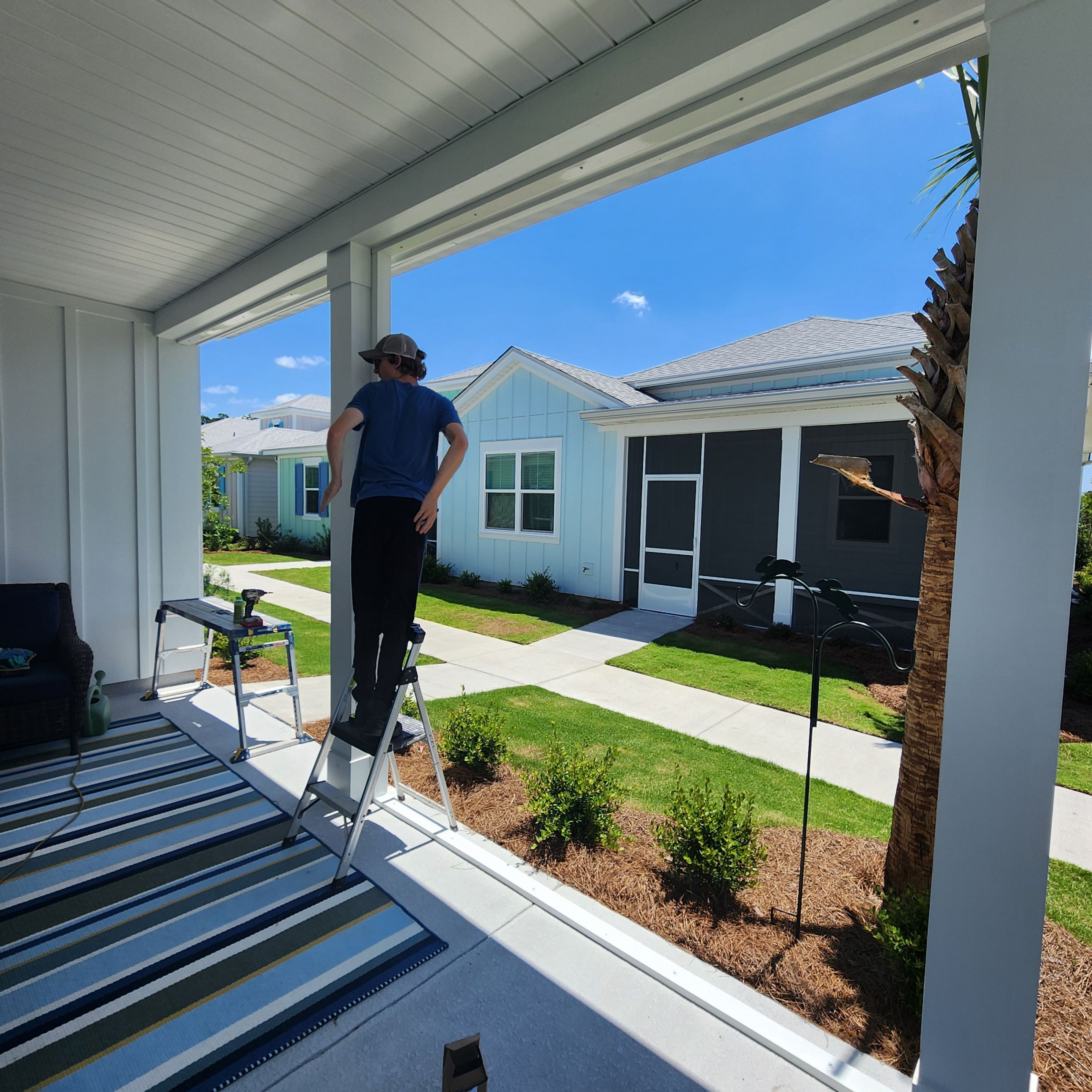 Screen Room in Panama City Beach by Titan Sunrooms