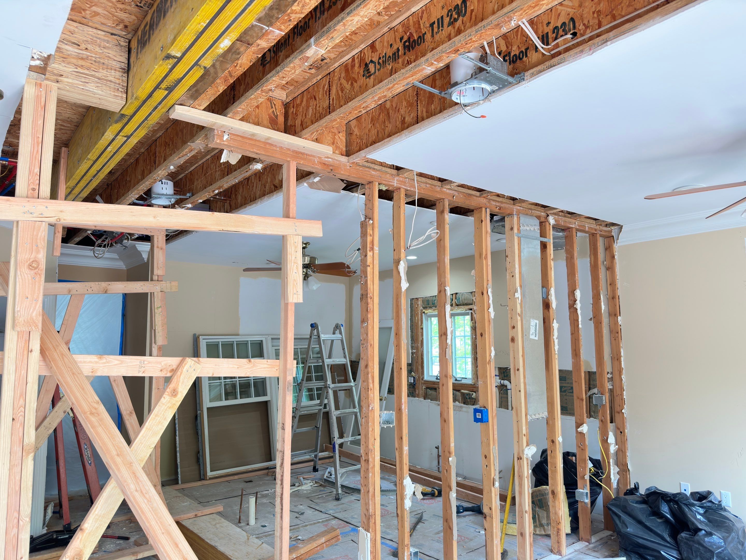 Kitchen Remodel using Cabinets by Home Concepts Construction