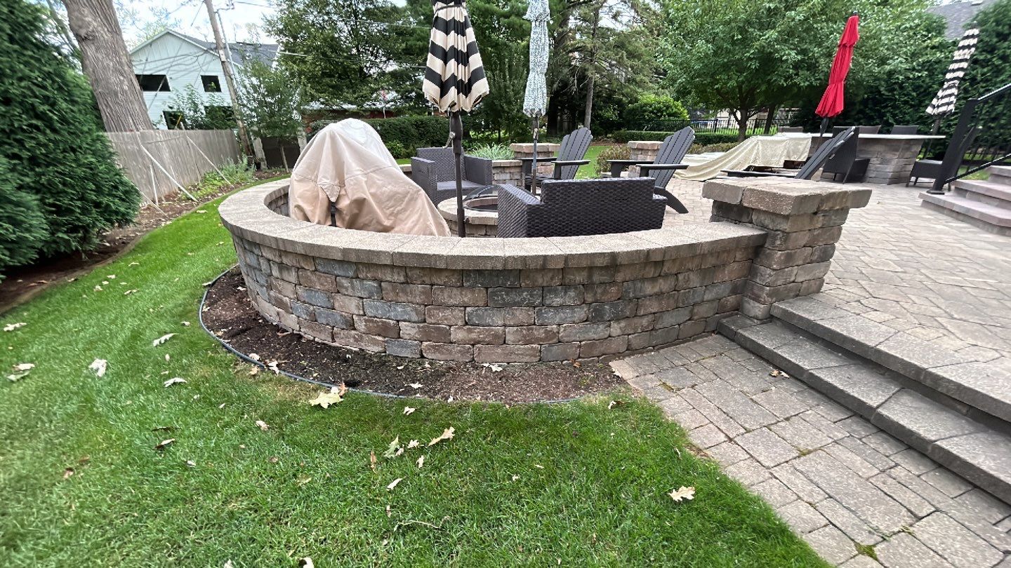 Brick paver clean, sand and seal.  using Surebond SB-1300 by Northern Power Washing LLC.