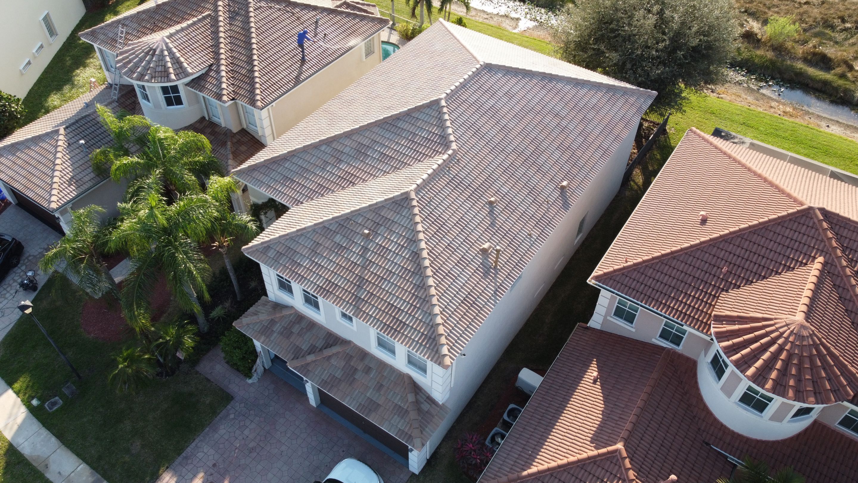 Residential Roofing Installation using WestLake Roofing Tile by BLUES BROTHERS ROOFING