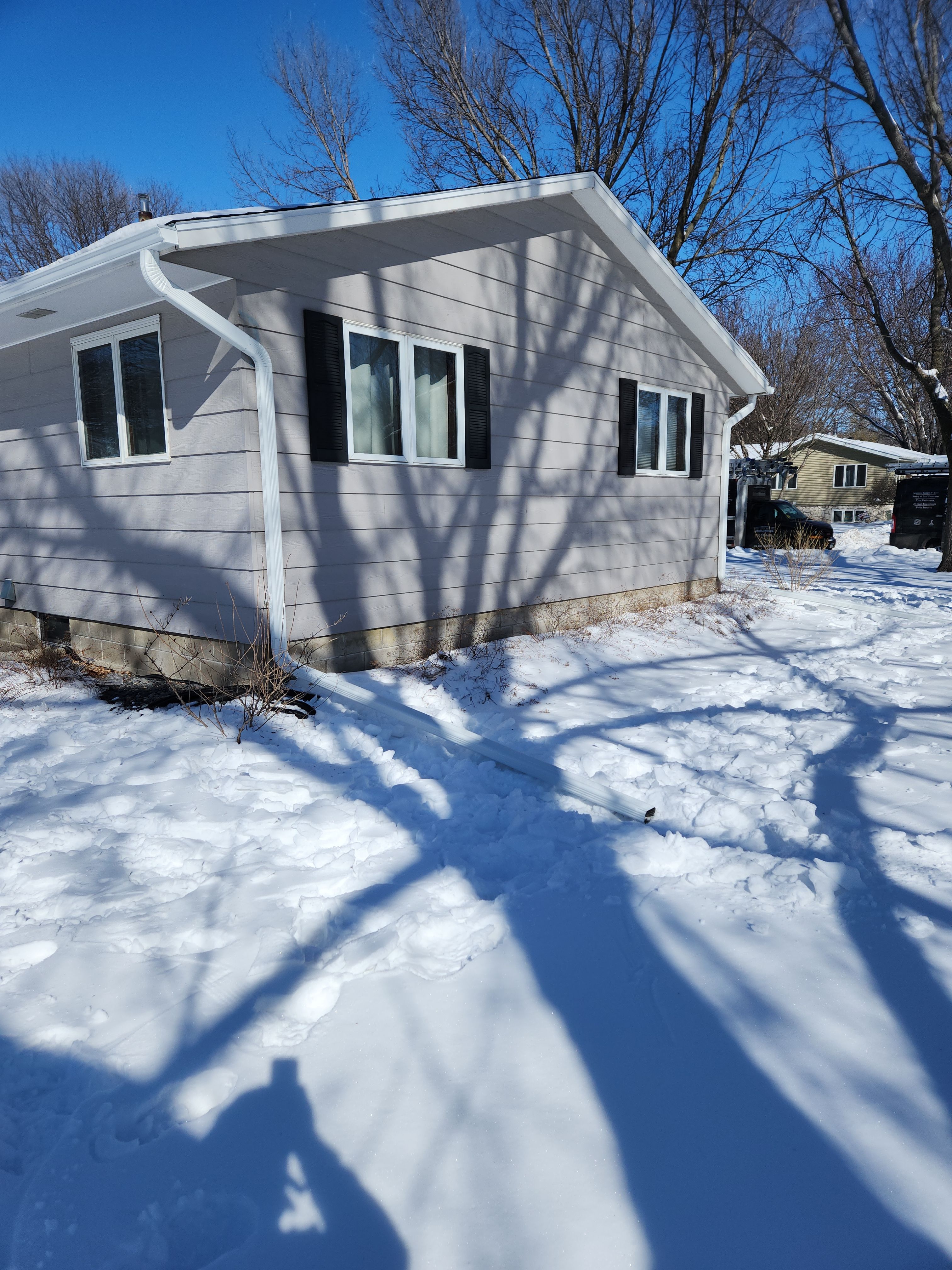5" Gutters in Willmar by Next Level Seamless Gutters / Exteriors Inc.