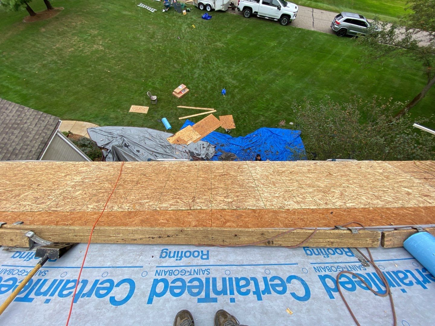 Roof Replacement using CertainTeed Landmark by 180 Contractors