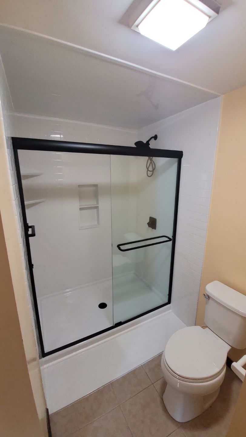 Tub to Walk-In Shower Installation in Highland, NY  by Yankee Home Improvement