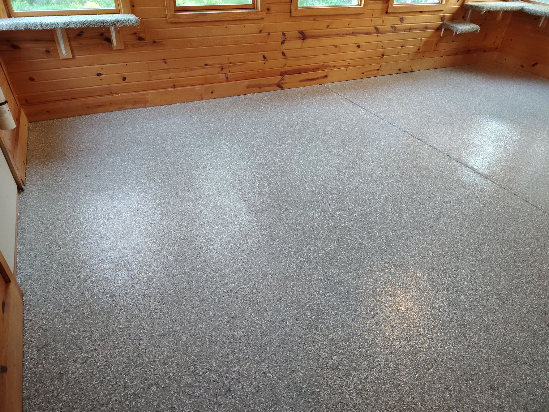 Oskaloosa, IA Beautiful Indoor Floor Coating by Revival Concrete Coatings