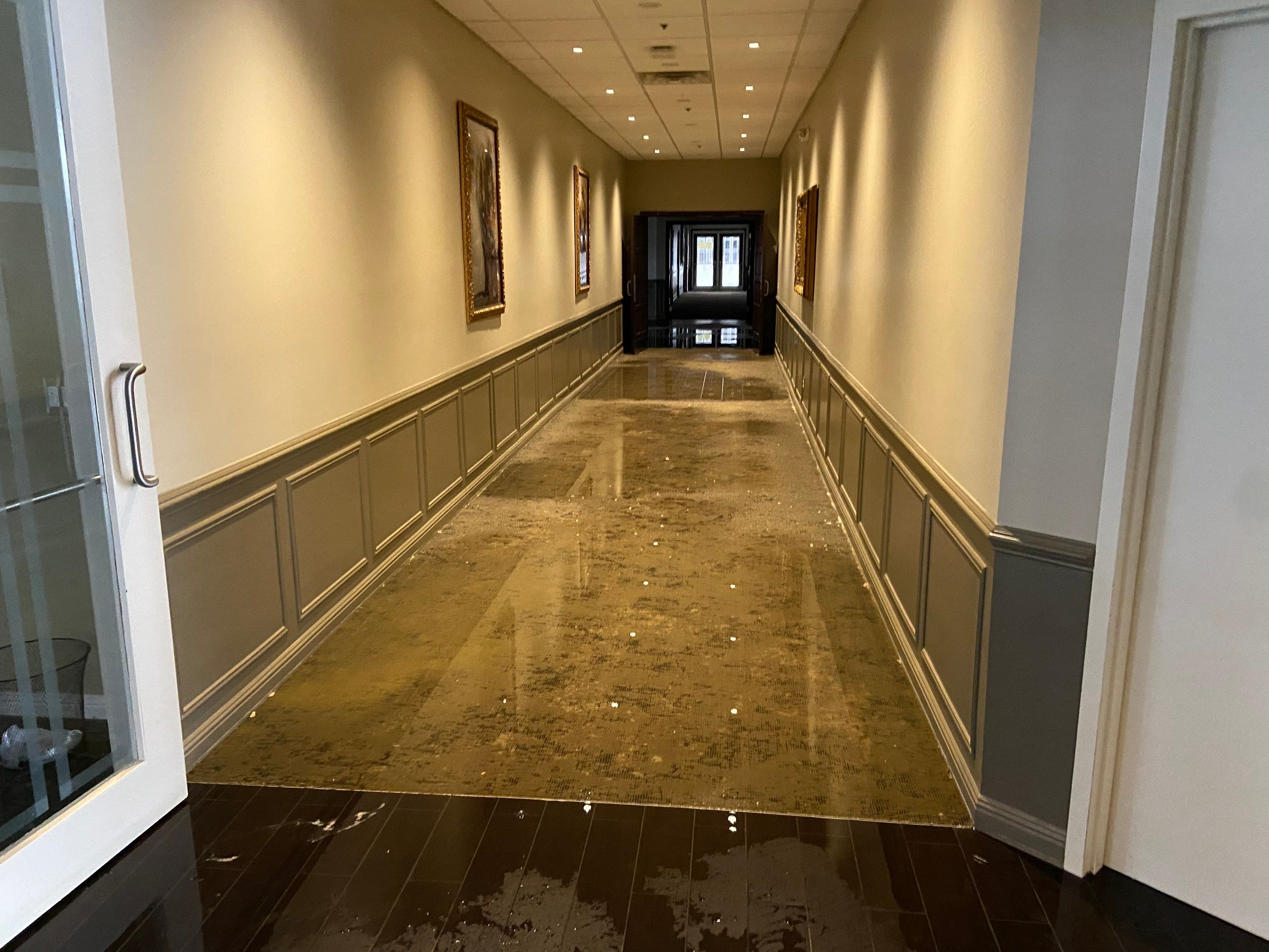 Water Loss at Golf Course  by Bloomfield Construction & Restoration