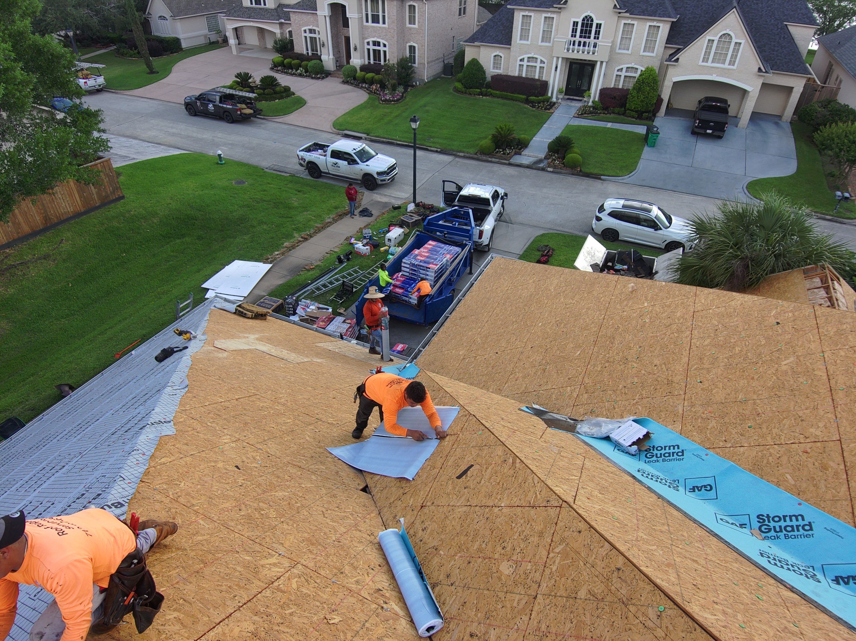 Roof Replacement Spring by Roof Repair Company
