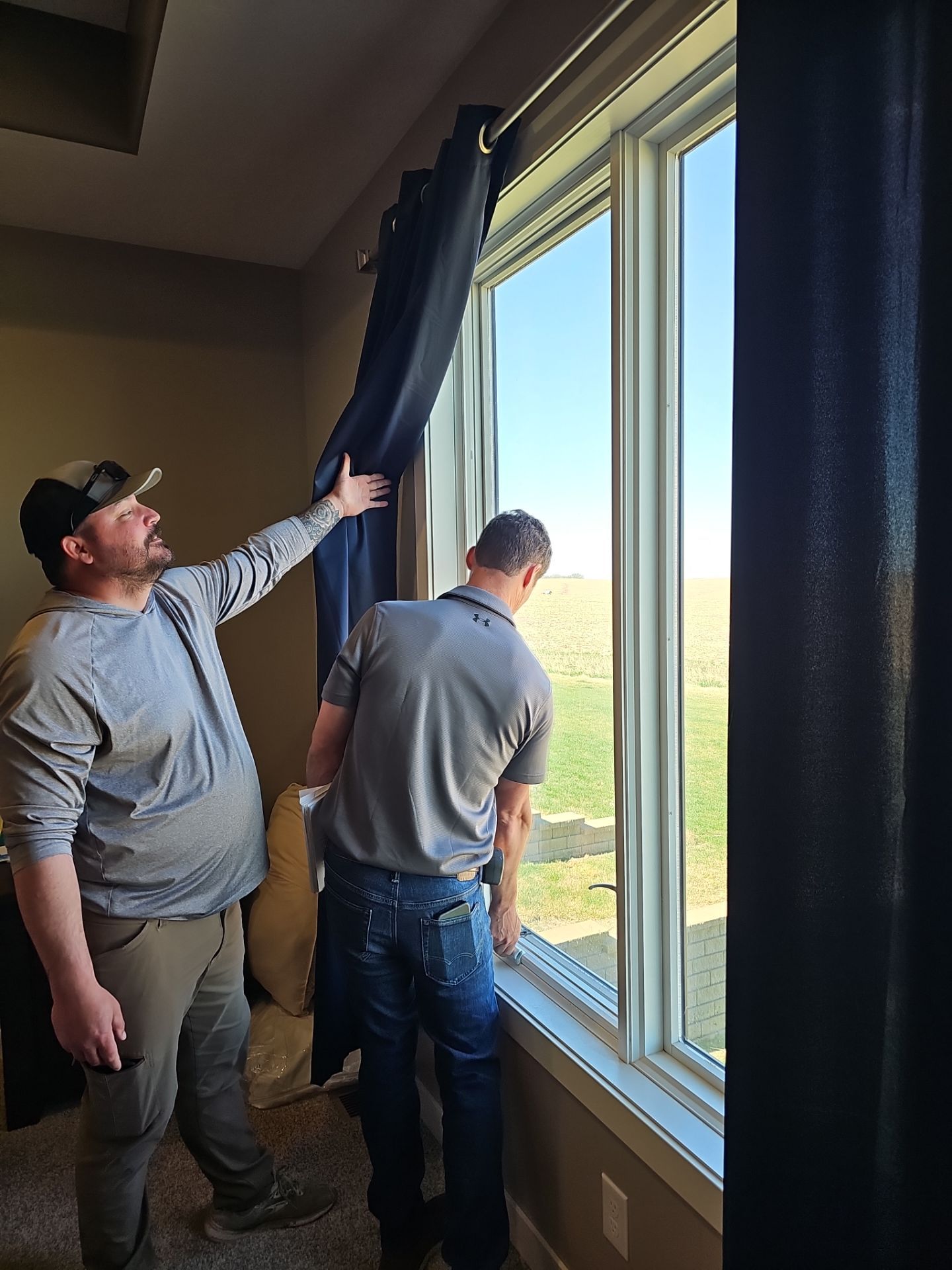Pella Window and Seamless Gutter Installation in Ravenna by Loyal Nine