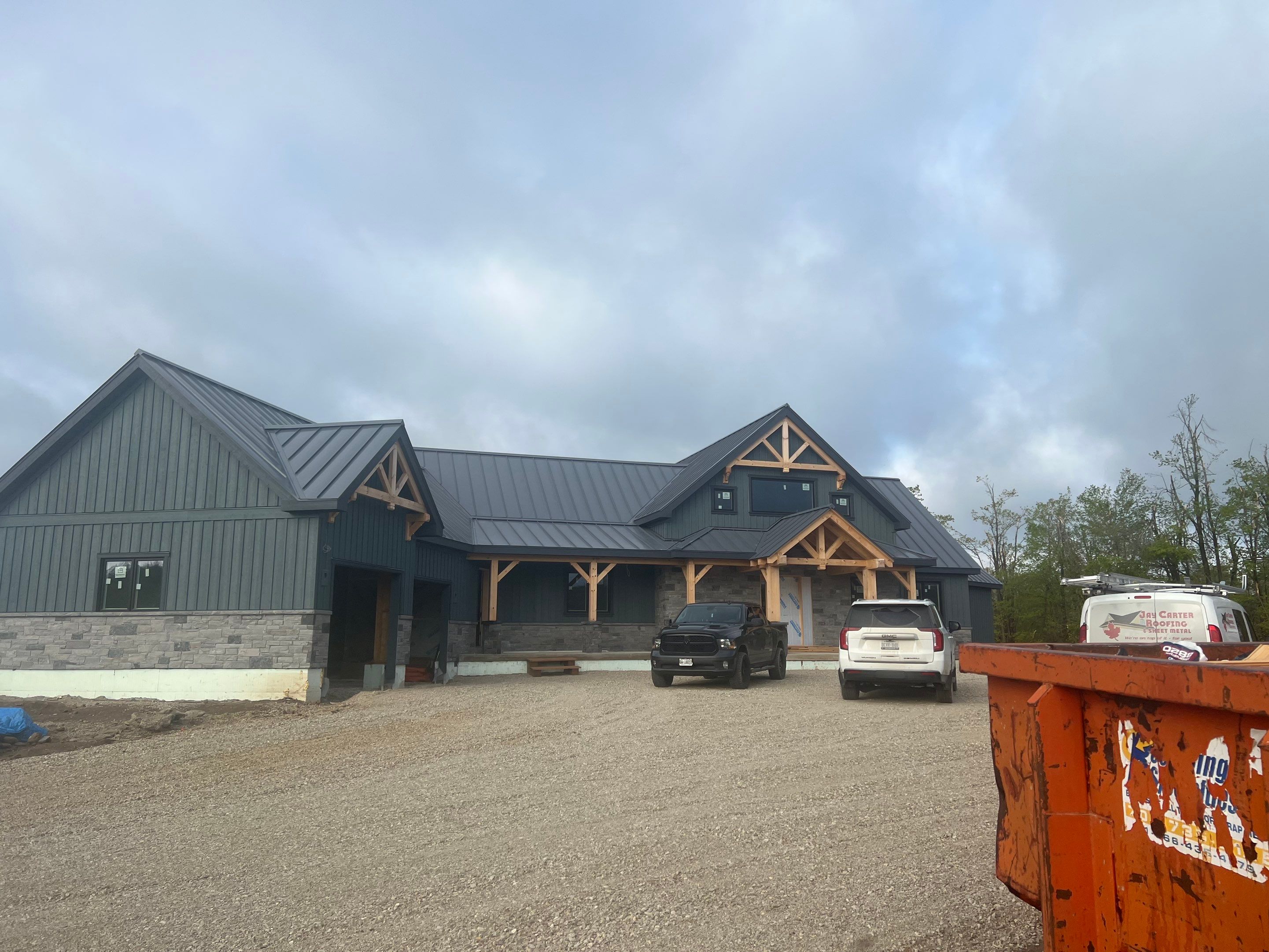 Custom Home Roofing – Blue Mountain by Jay Carter Roofing & Sheet Metal