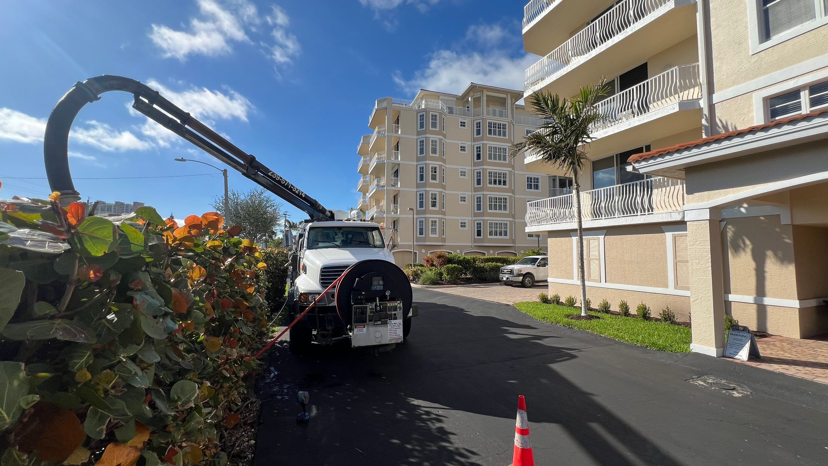 Condo Complex Stormwater System Maintenance by Don Mar, Inc. Storm Water Solutions