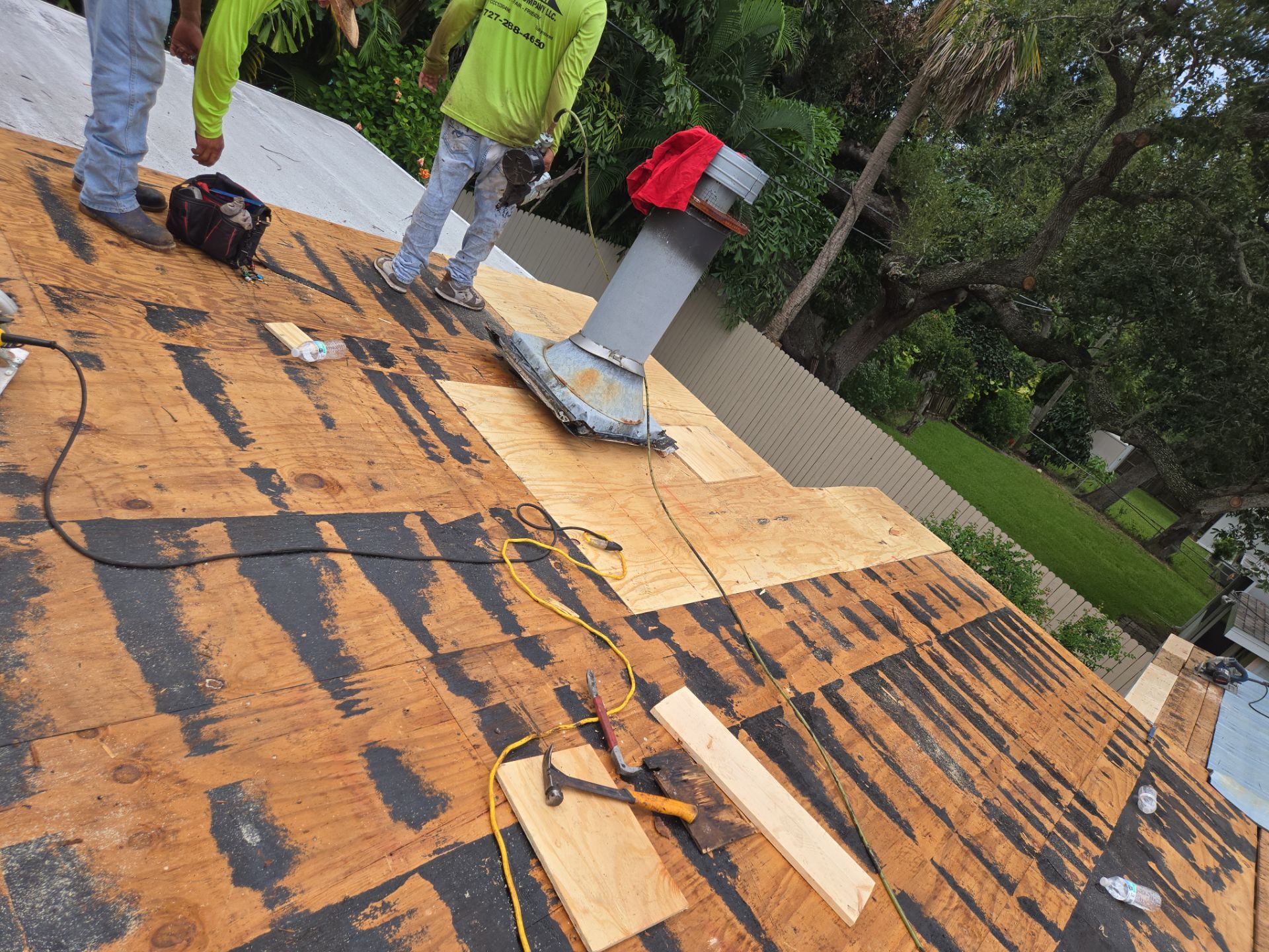 Project in St. Petersburg 33710 by Mitchell Roofing Company LLC 