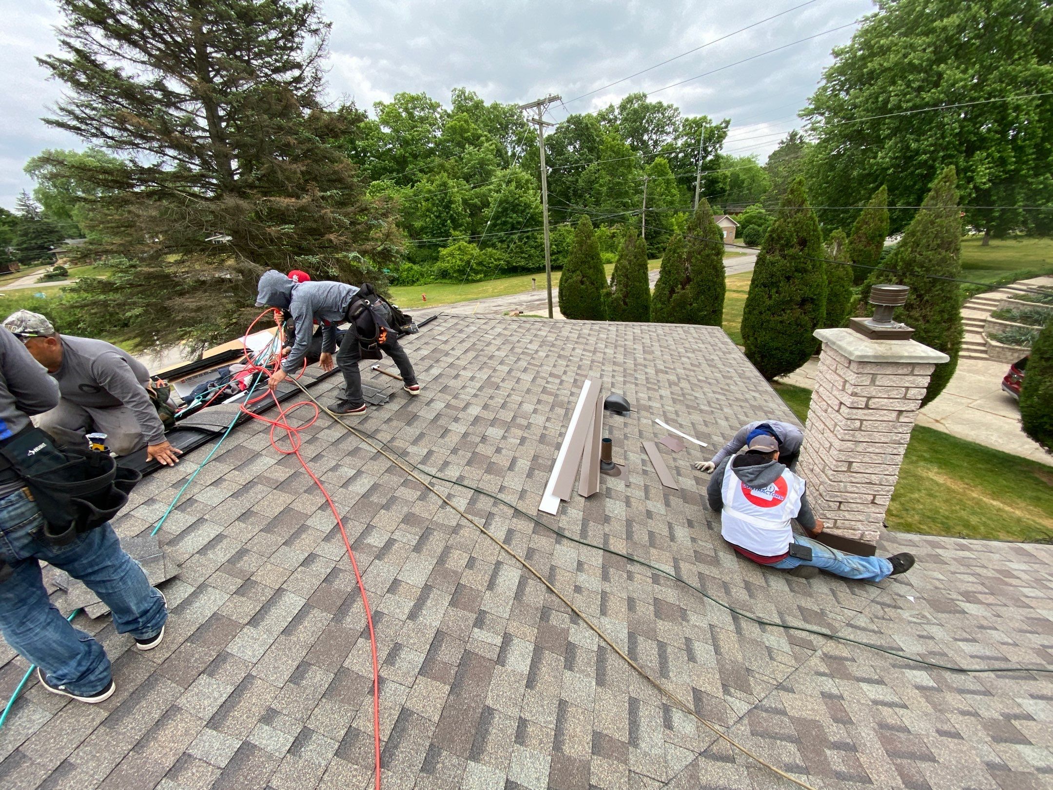 Roof Replacement using Owens Corning by 180 Contractors