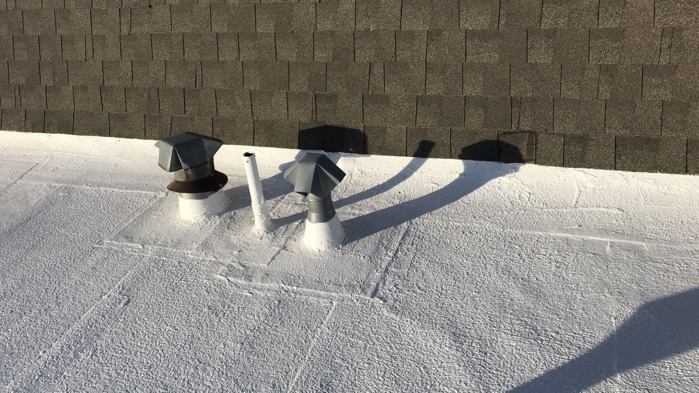 Commercial Roofing Installation using Gaco Silicone Coating  by A to Z Roofing