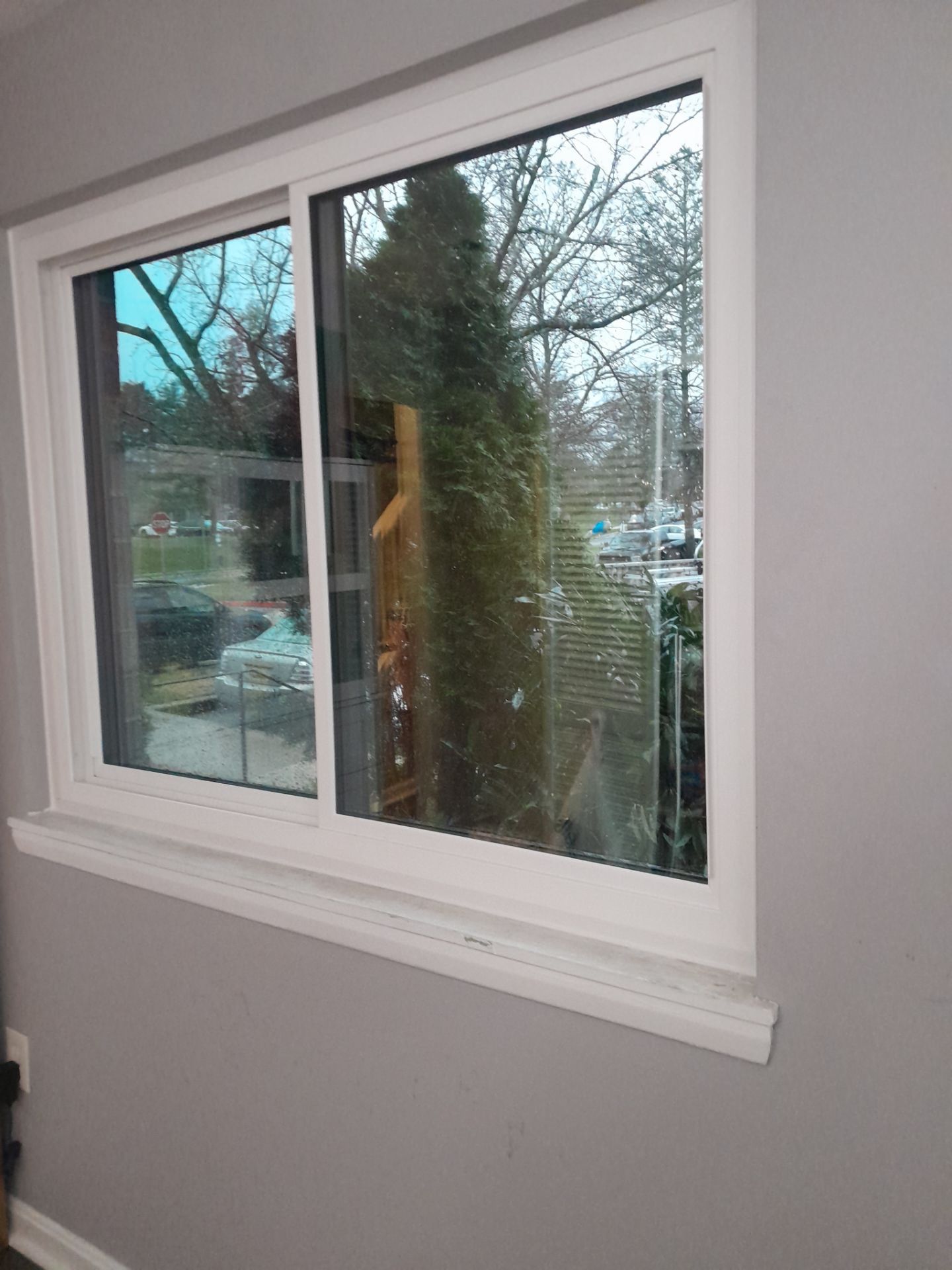 Bronze exterior Provia Sliding windows by Window Depot of Annapolis
