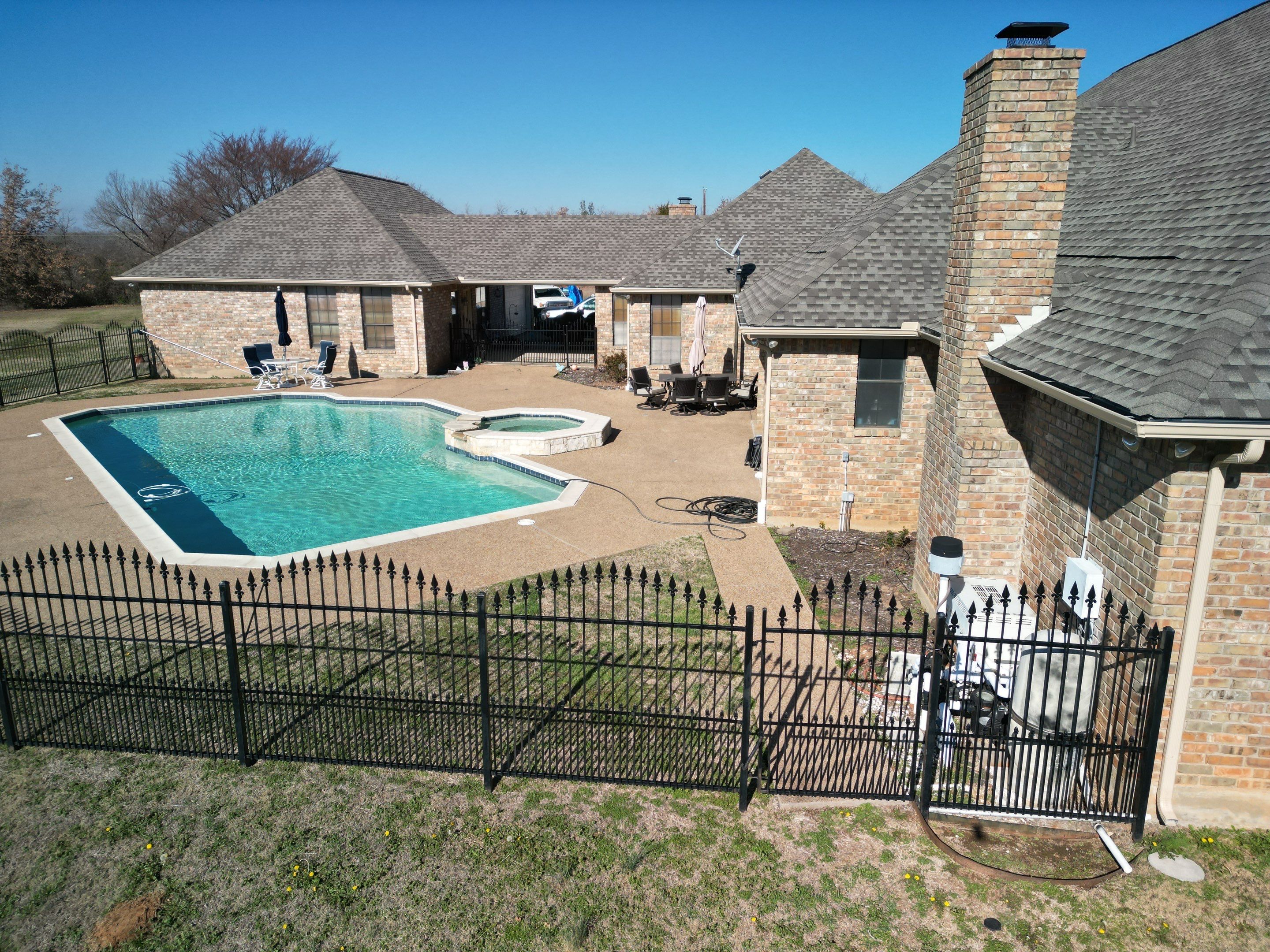 Rendon Forth Worth Texas Large Estate - Roofing Installation using GAF Timberline Armorsheild 2 Class 4 Impact Resistant Shingle System by First United Roofing & Construction