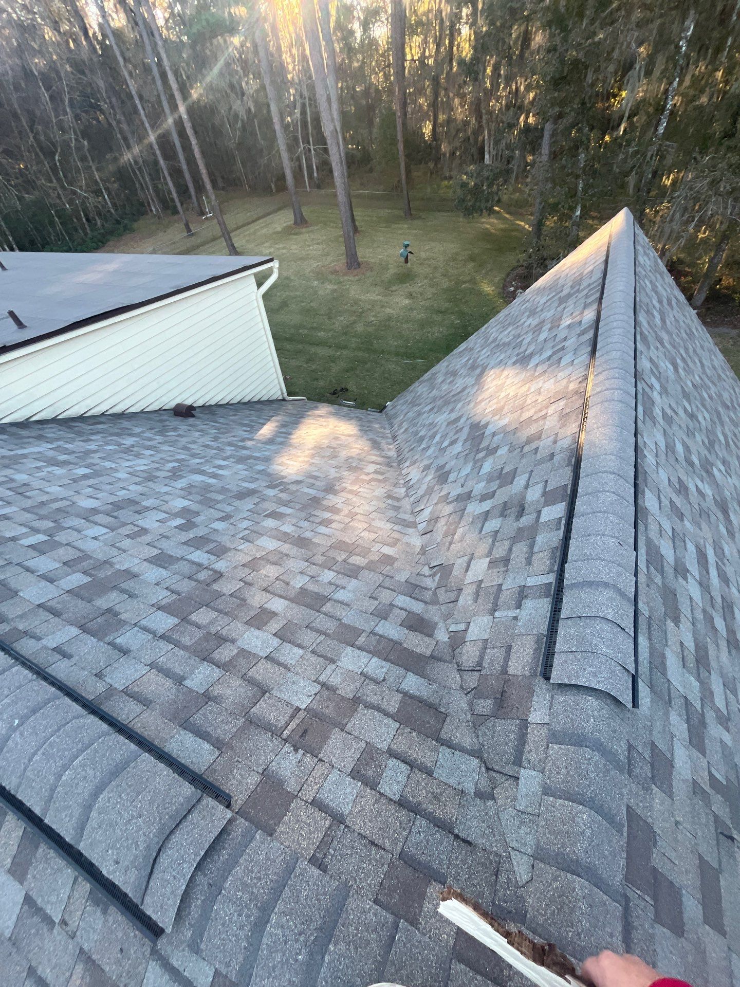 Gainesville Roof Replacement with Owens Corning Duration Driftwood by Brehm Roofing