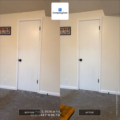 Basement Remodel with New Interior Doors and Finish Carpentry