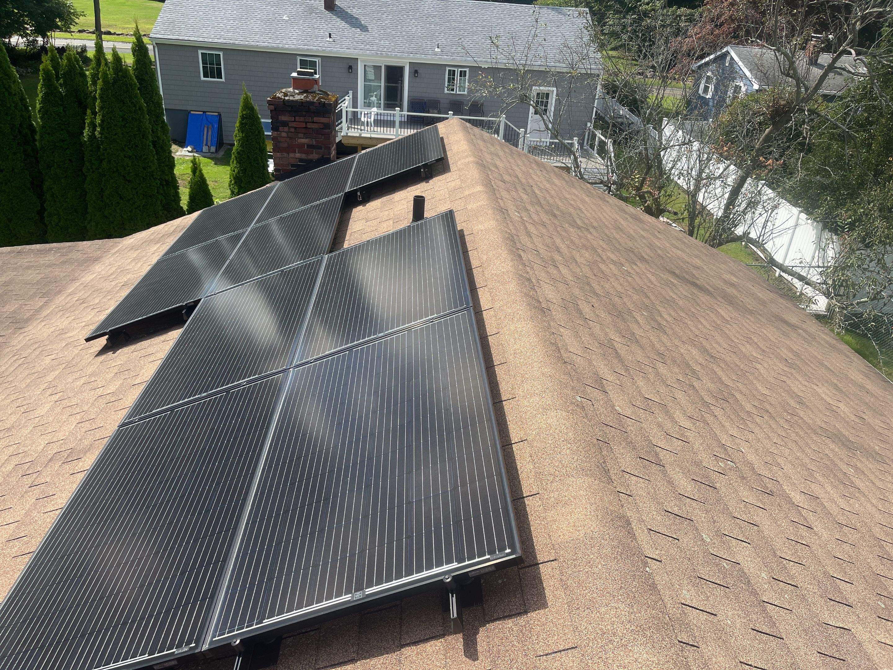 Residential Roofing Installation using Owens Corning TruDefinition Amber by A Plus Exterior