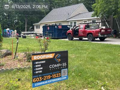 Roof Replacement in Concord, NH | Owens Corning Peppercorn Architectural Shingles